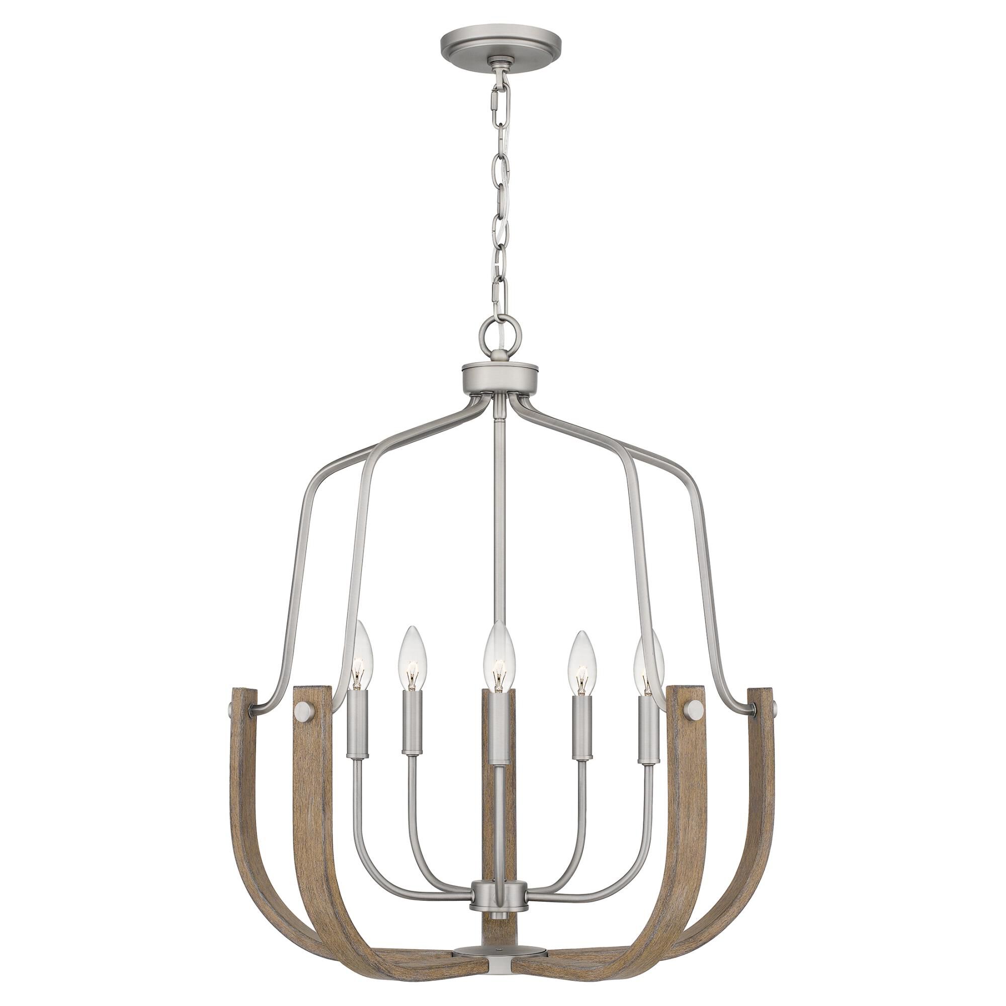 Challis 25 Inch 5 Light Chandelier by Quoizel