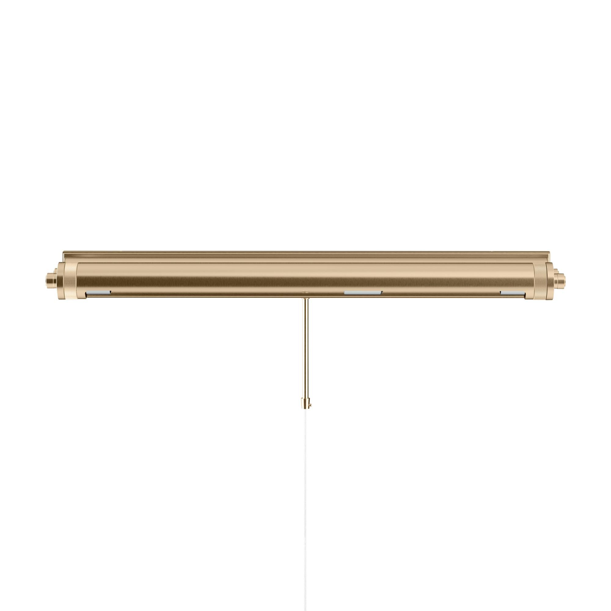 Shown in Champagne Bronze finish and Metal shade