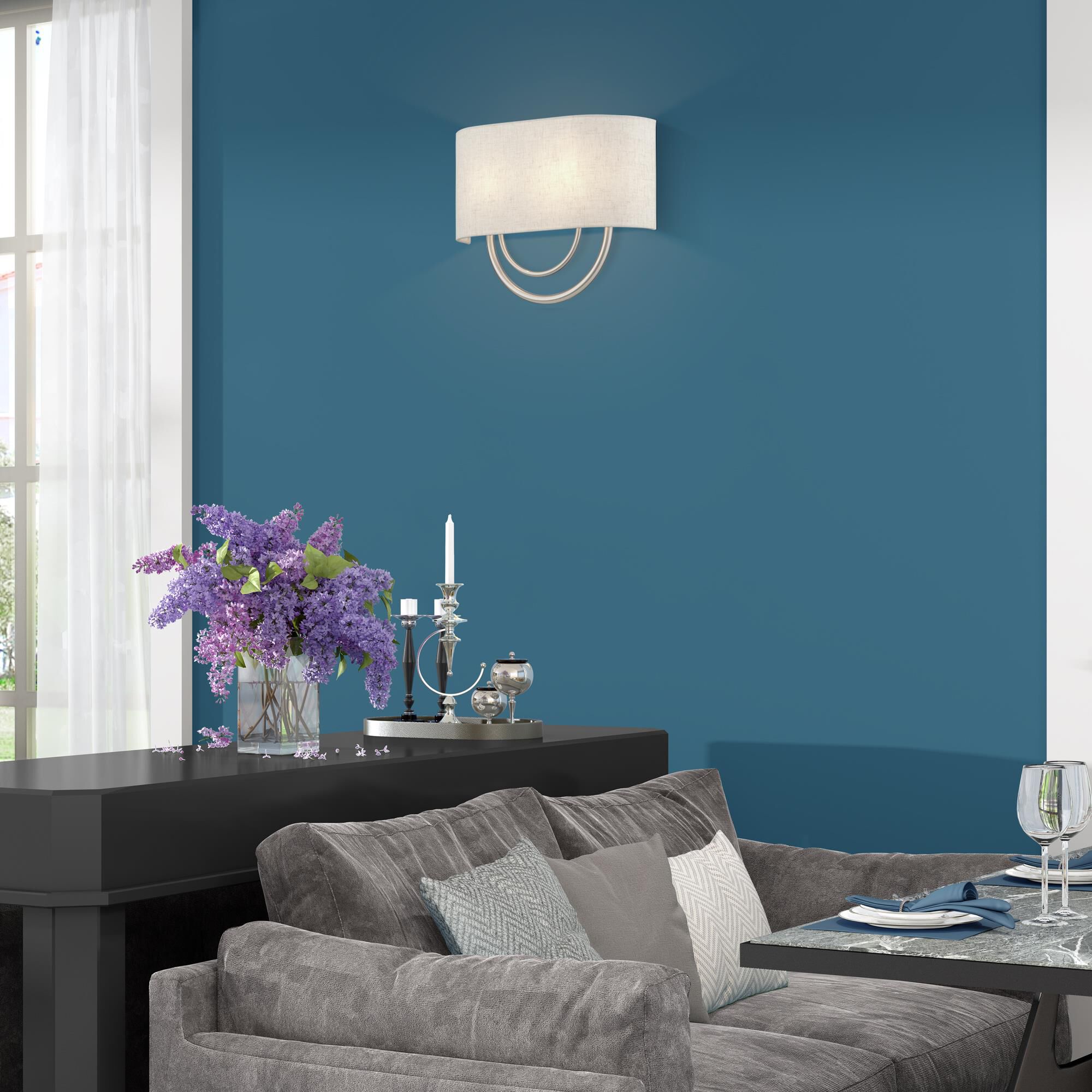 Stratton 15 Inch Wall Sconce by Livex Lighting