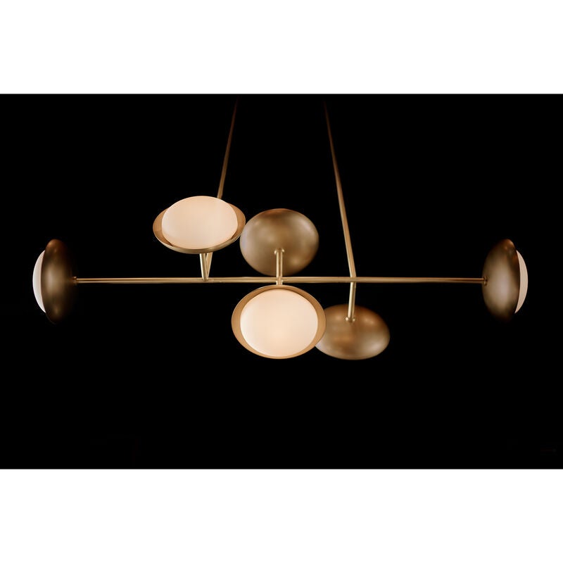 Bond Large Linear Chandelier by Regina Andrew