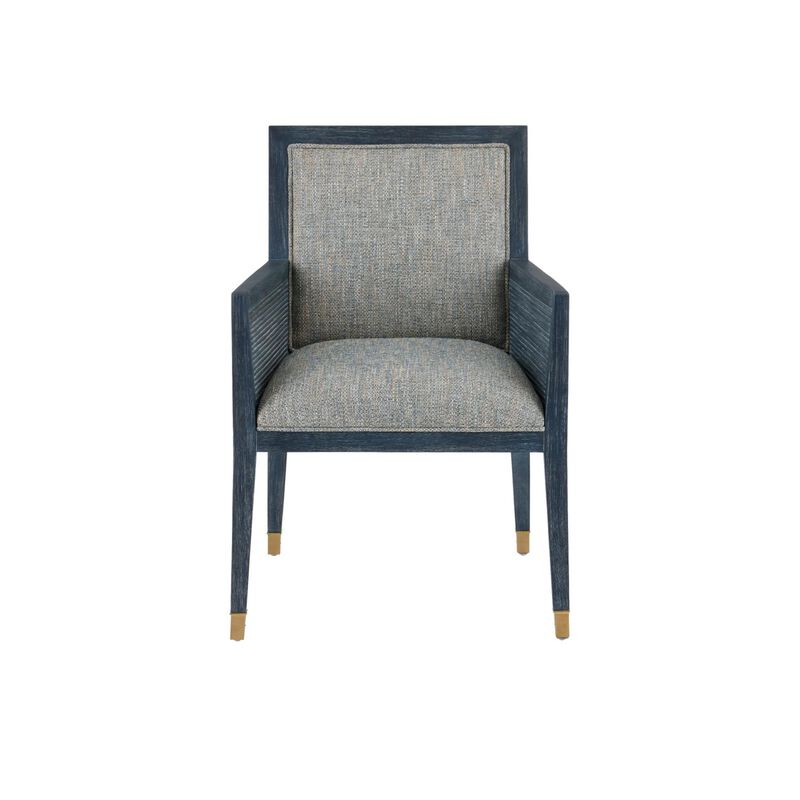 Santos 24 Inch Accent Chair by Currey and Company