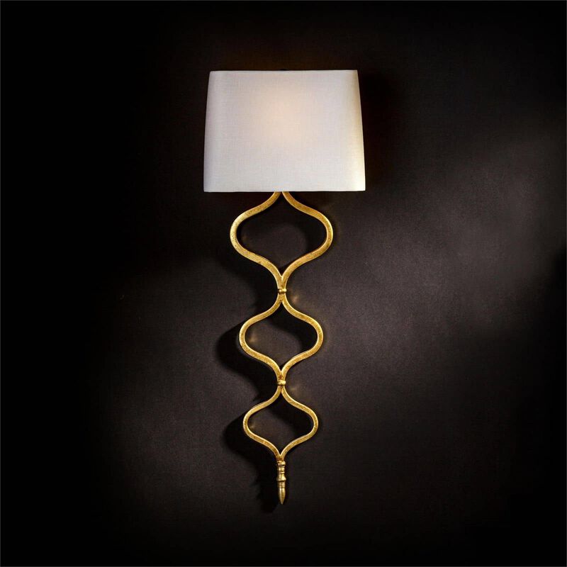 Sinuous Large Wall Sconce by Regina Andrew