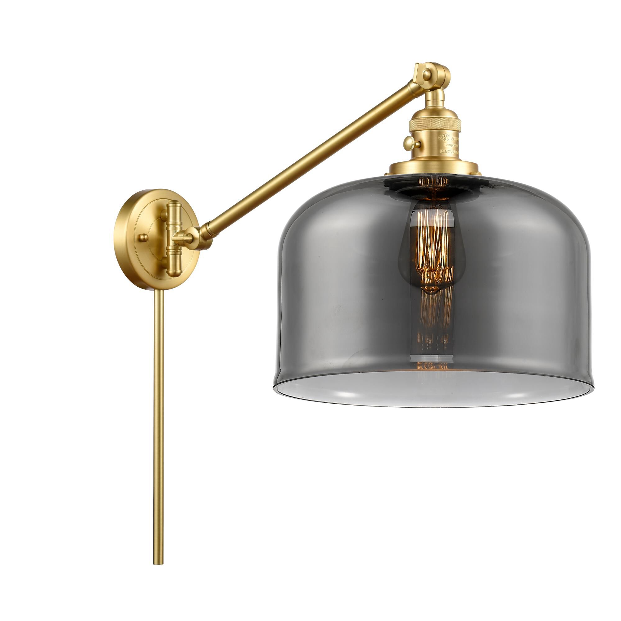 Bruno Marashlian X-Large Bell Wall Swing Lamp by Innovations Lighting