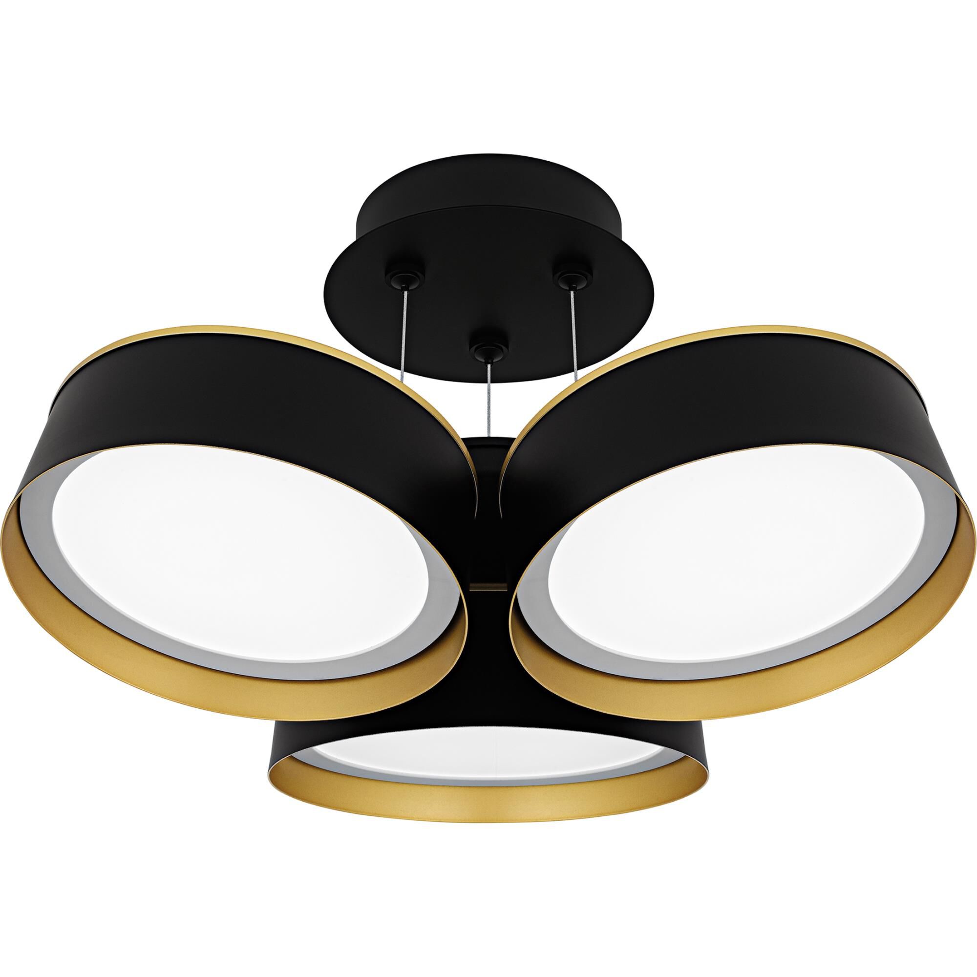 Shown in Matte Black finish and Metal shade