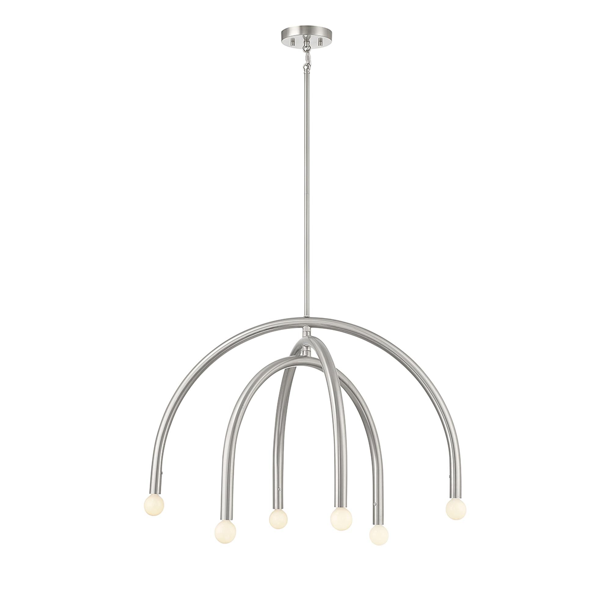 Shown in Brushed Nickel finish