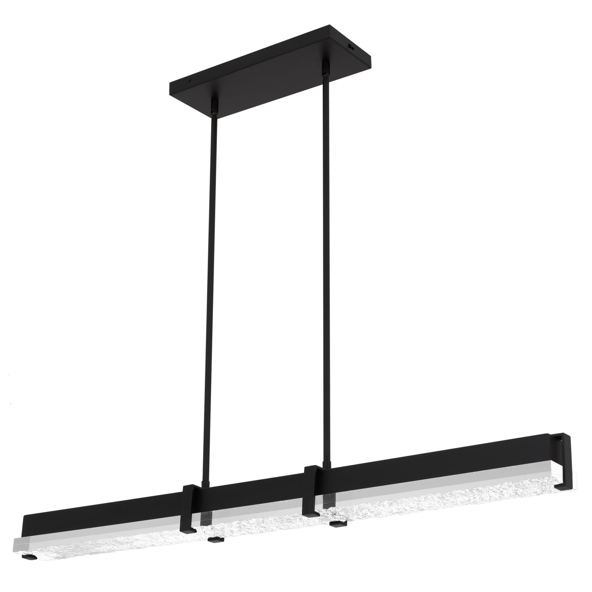 Shown in Matte Black finish and Textured Acrylic shade