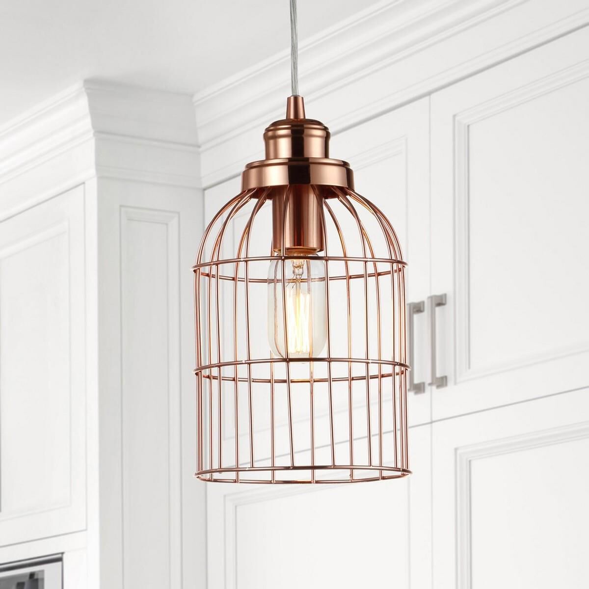 Safavieh Cannelle 6 Inch LED Cage Pendant