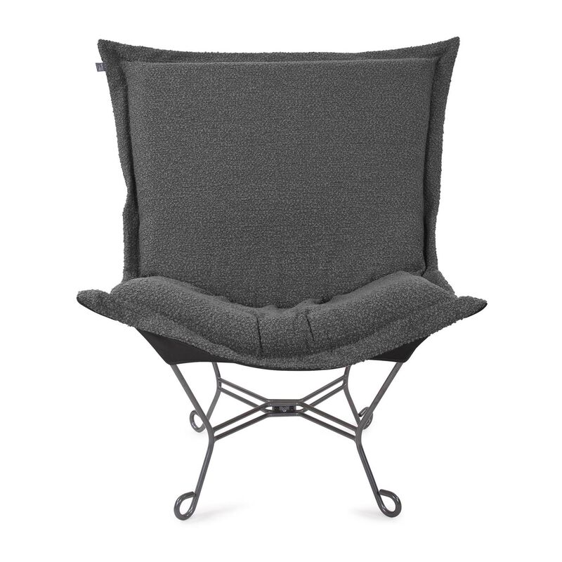 The Barbet Puff Accent Chair by Howard Elliott