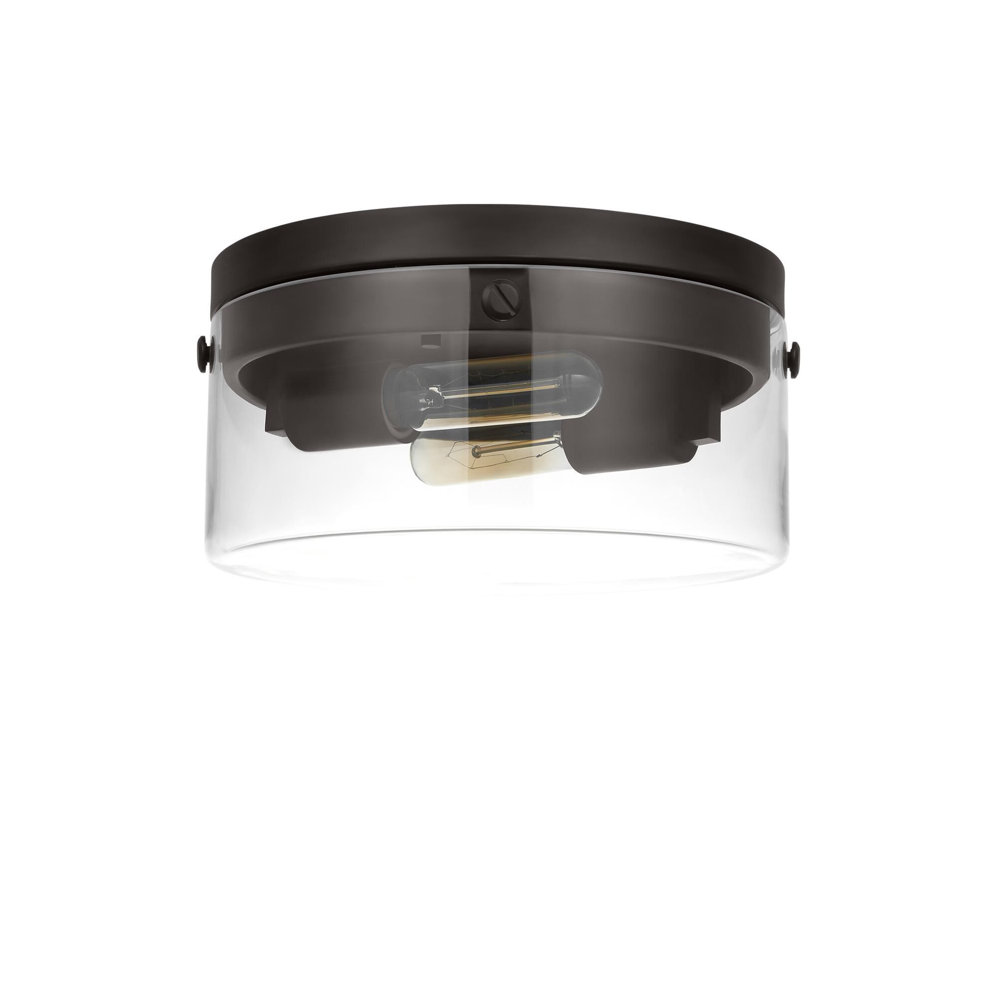 Chapman & Myers Garrett 11 Inch 2 Light Flush Mount,