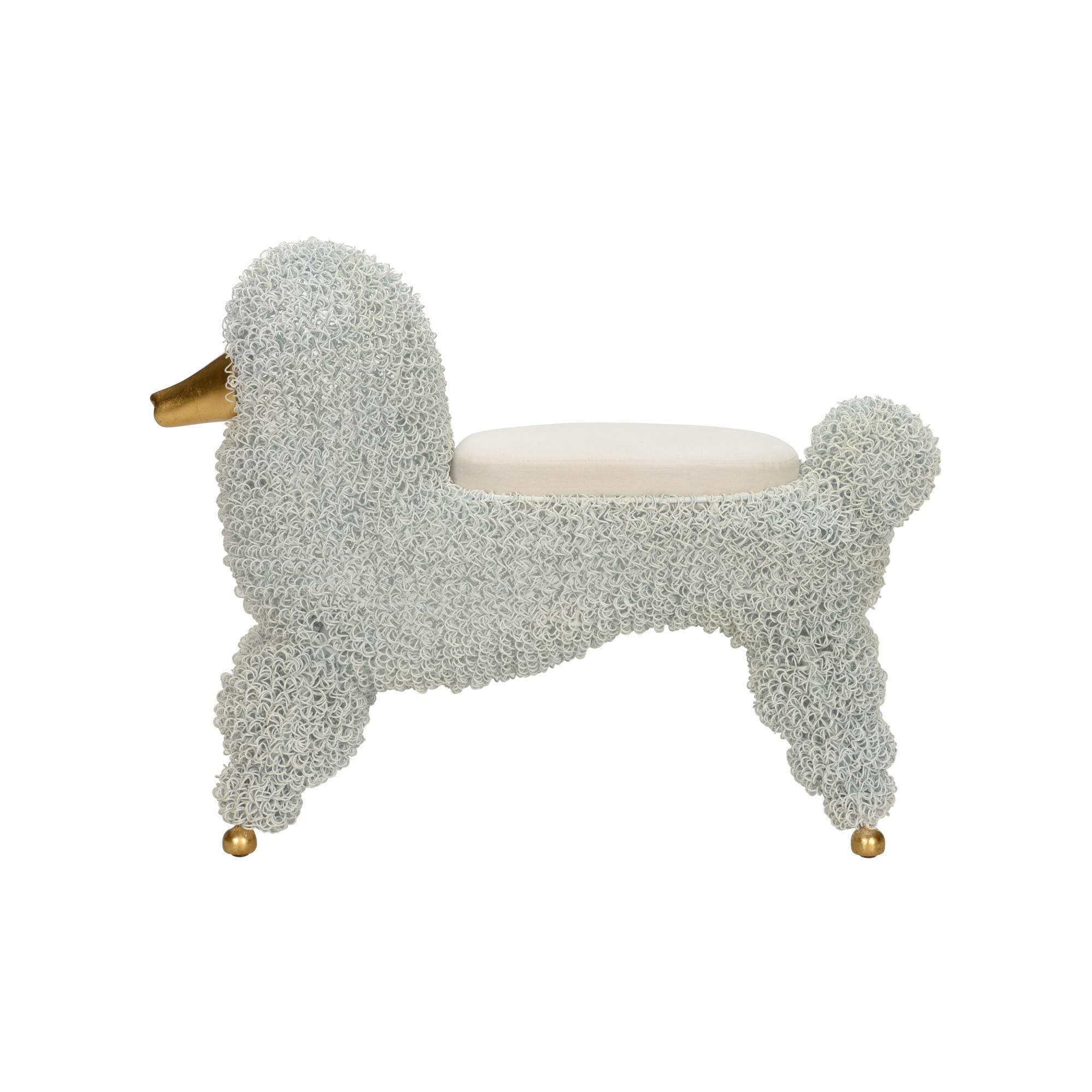 Ooh La La Poodle Stool by Chelsea House