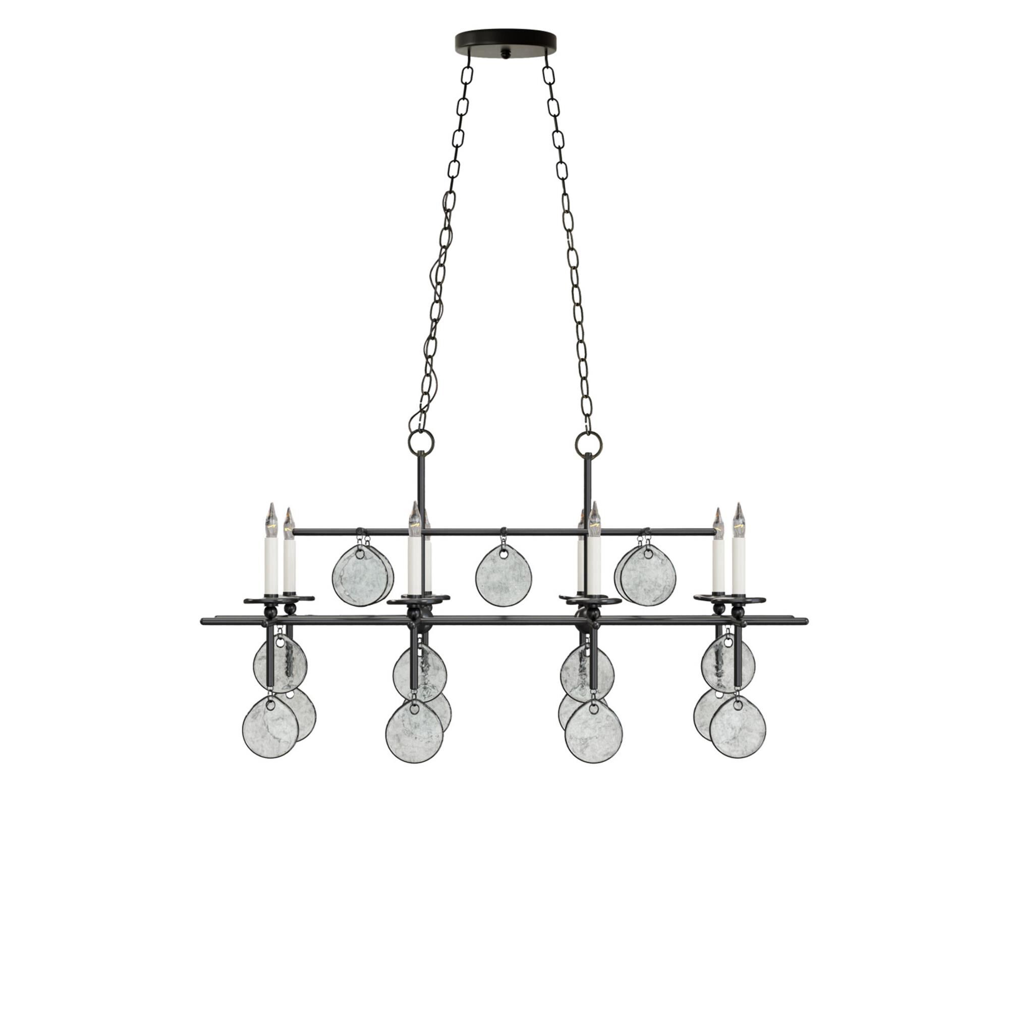 Sethos 42 Inch 8 Light Linear Suspension Light,