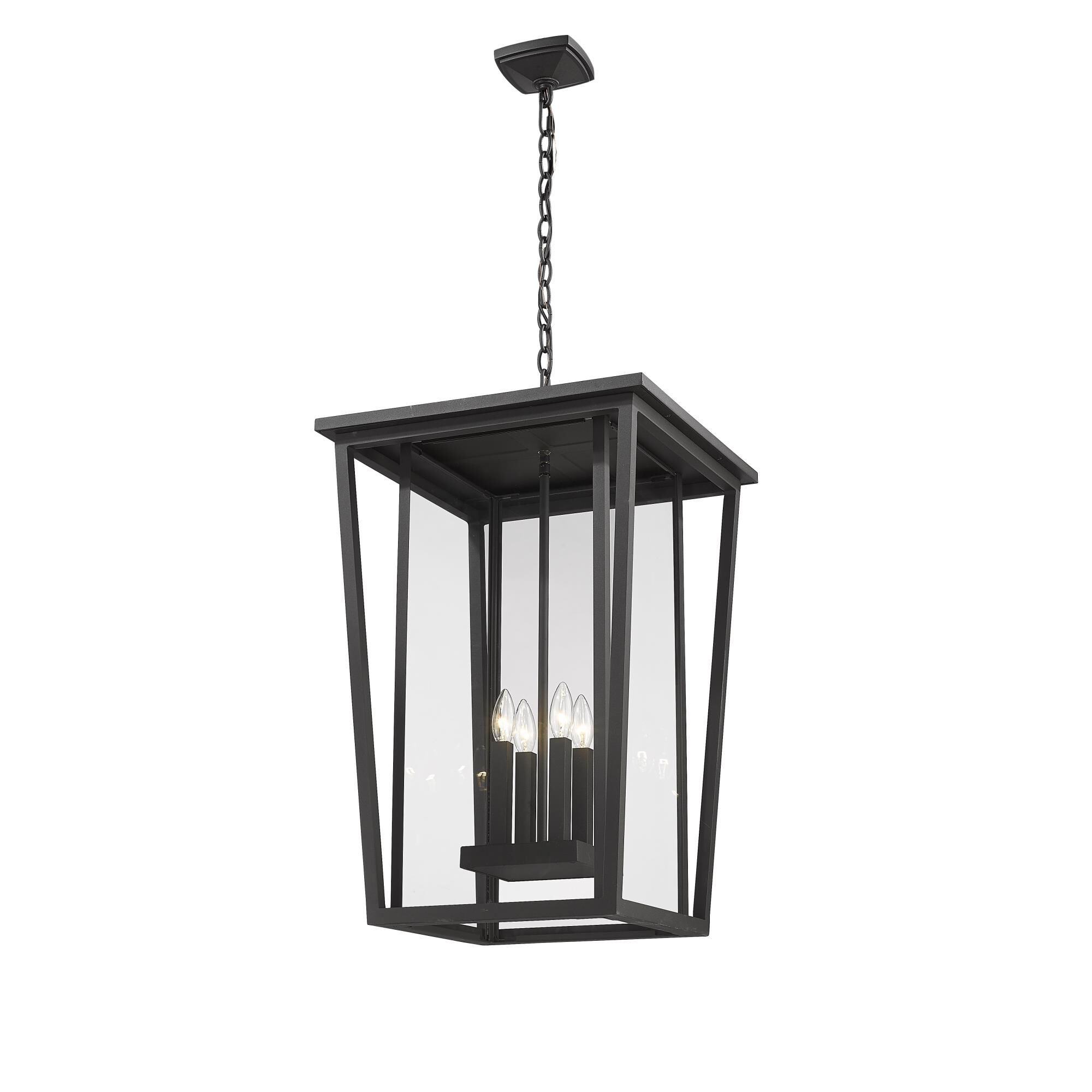 Seoul 18 Inch 4 Light Outdoor Flush Mount by Z-Lite