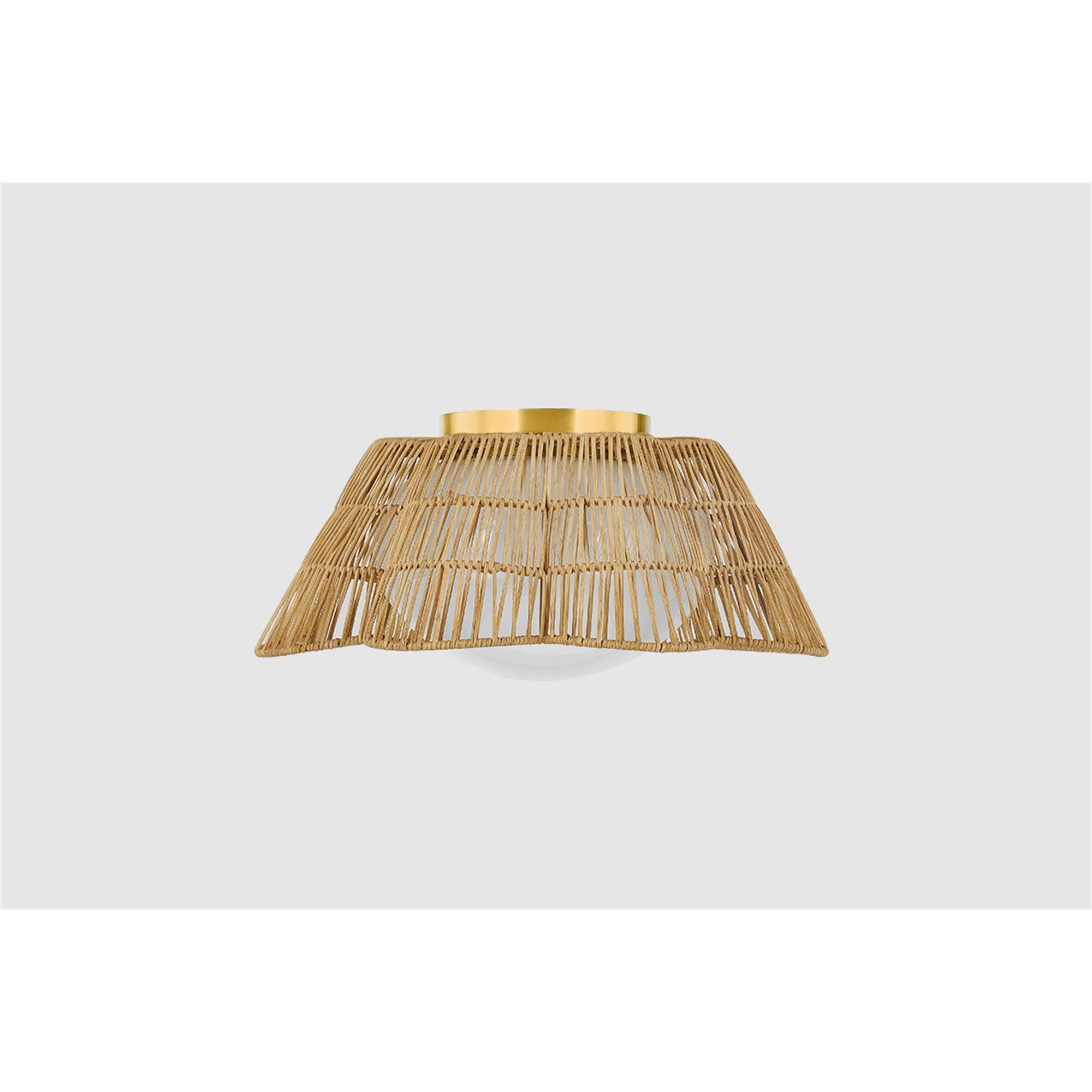 Rosa 18 Inch Flush Mount,