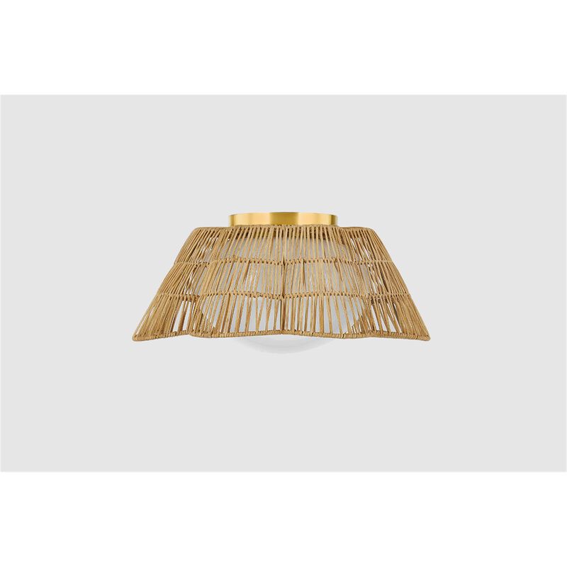 Rosa 18 Inch Flush Mount by Mitzi