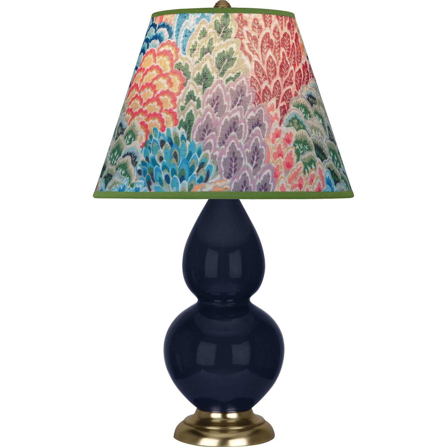 Small Double Gourd 23 Inch Table Lamp by Robert Abbey