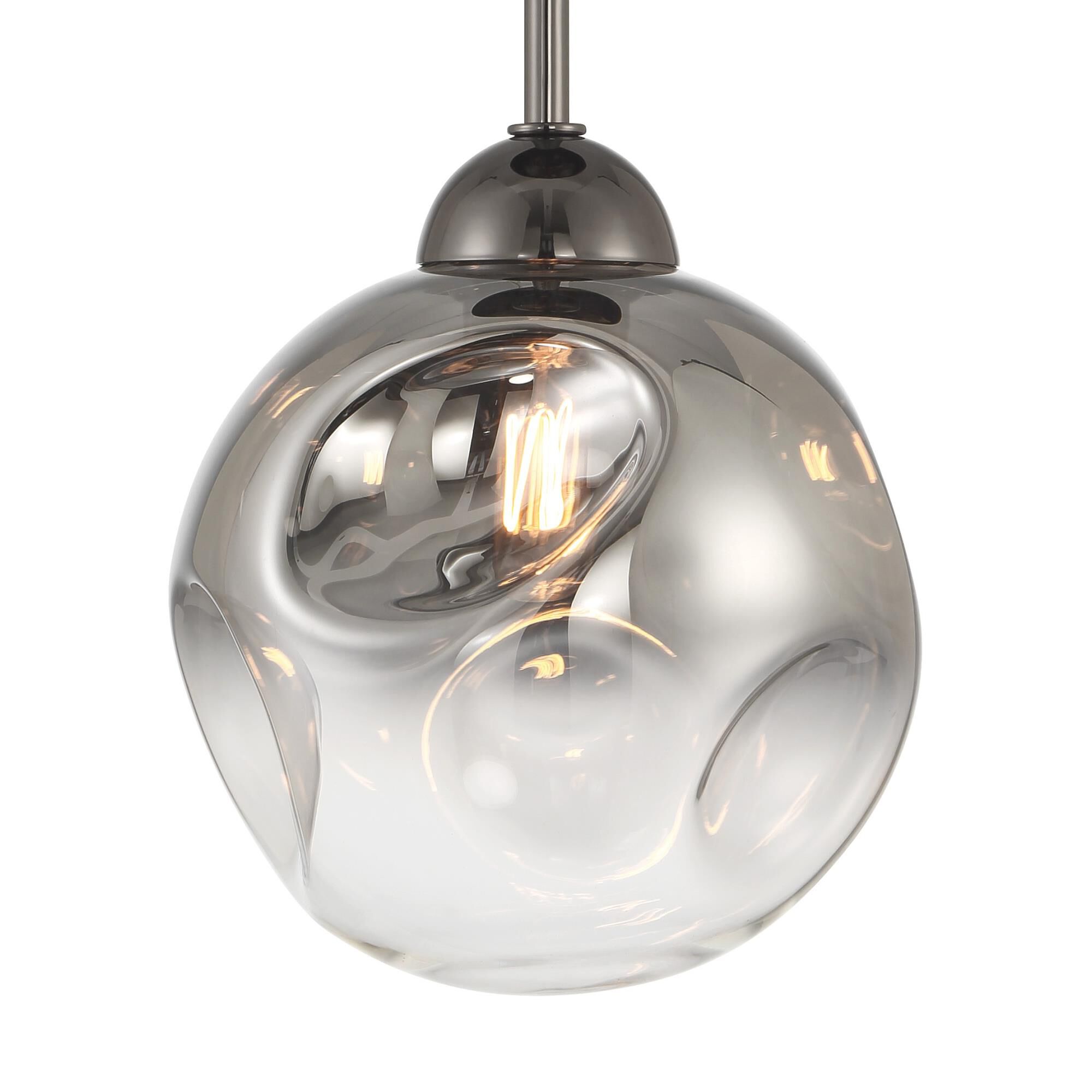 Neveh 8 Inch Semi Flush Mount by Metropolitan Lighting