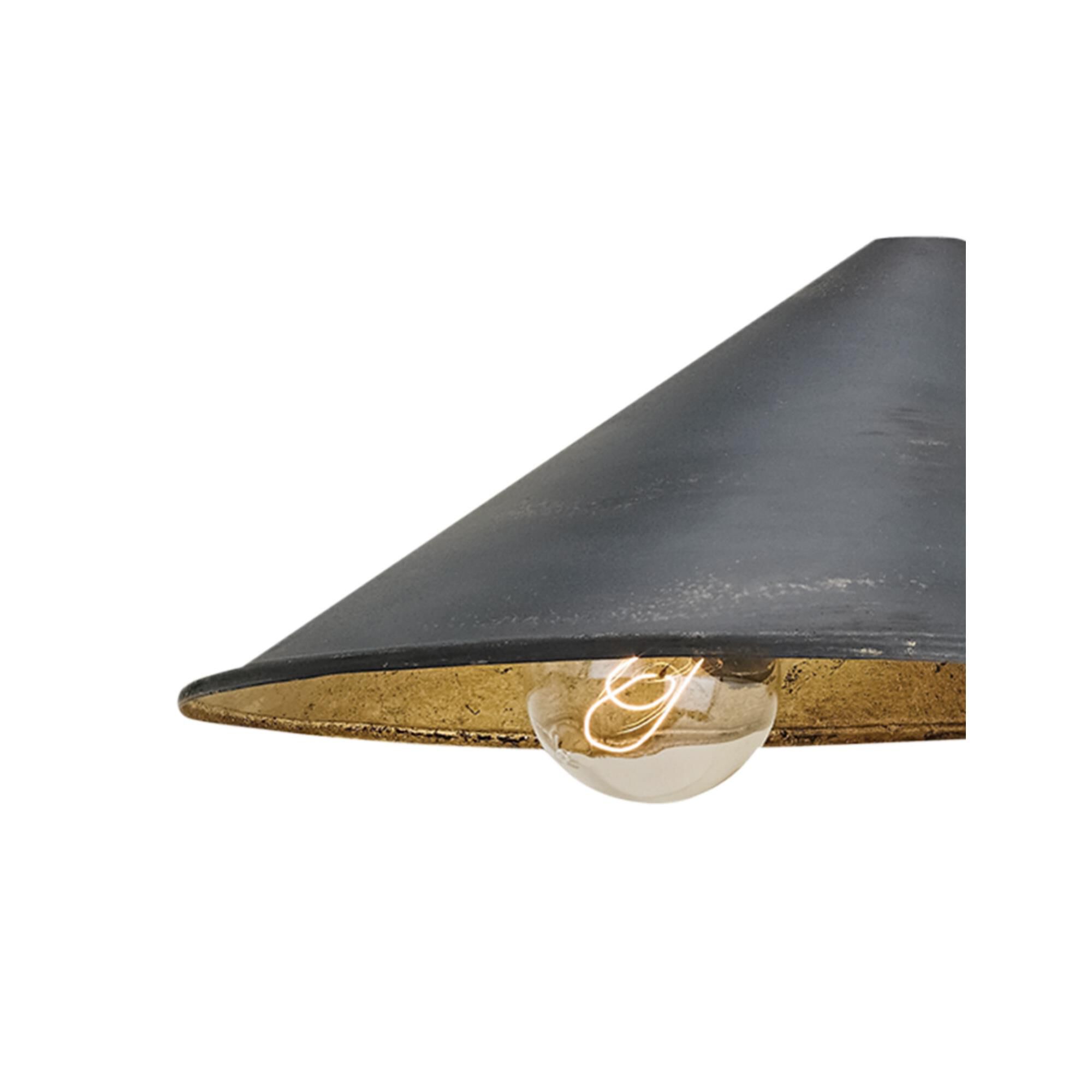 Shown in French Black/Gold Leaf finish