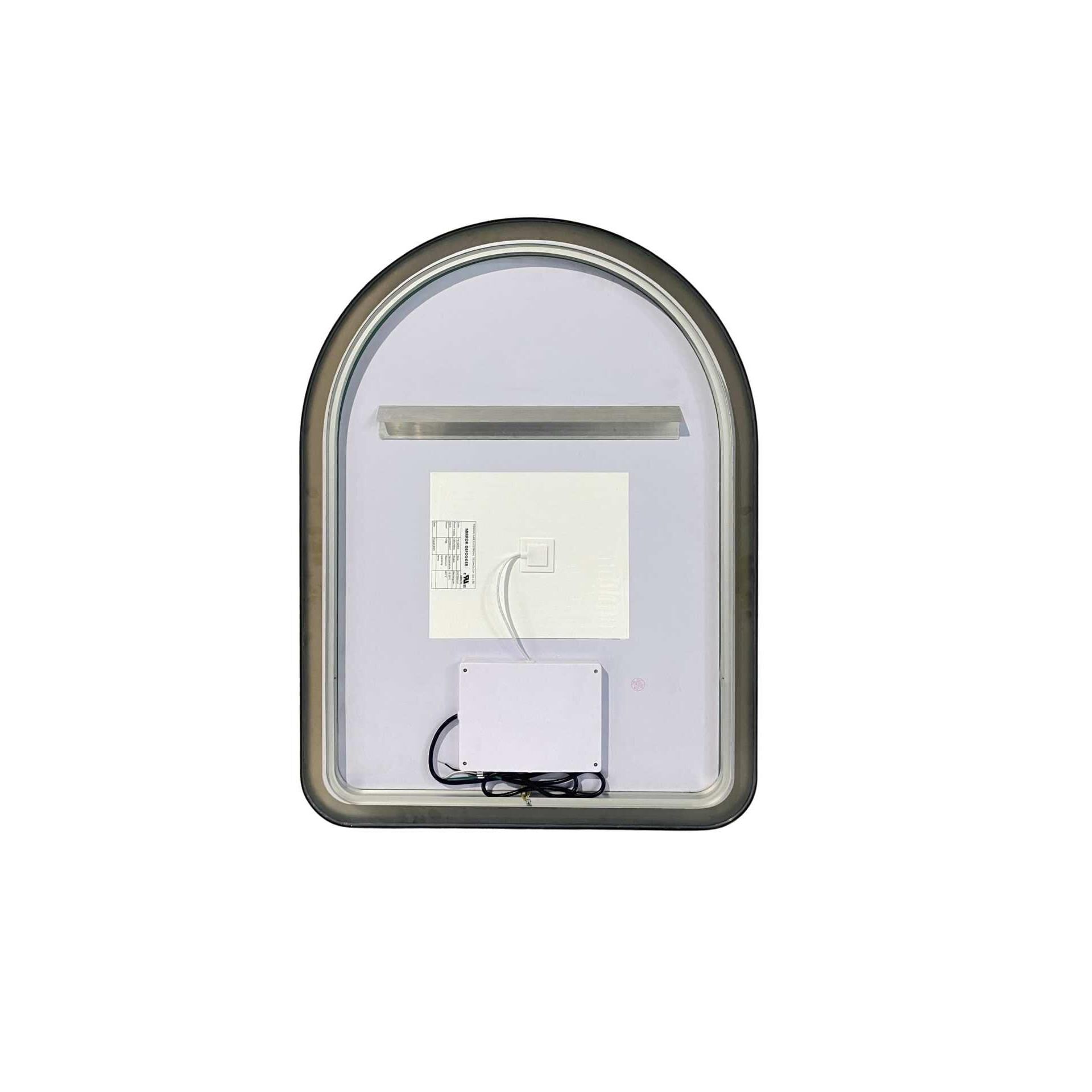 Harmoni 36 Inch Arched LED Lighted Mirror by Elegant Decor