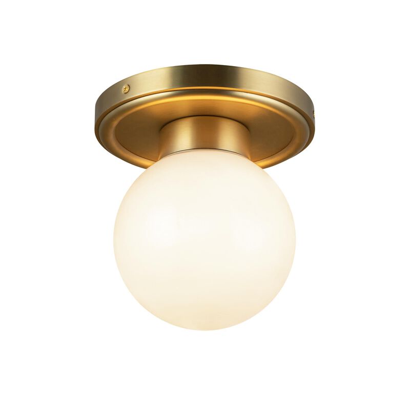 Fiore 6 Inch Semi Flush Mount by Alora Mood