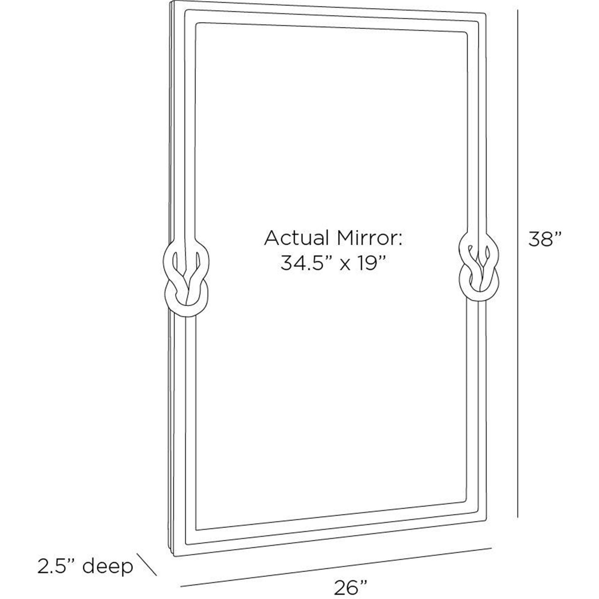 Carruth 38 Inch Decorative Mirror by Arteriors Home