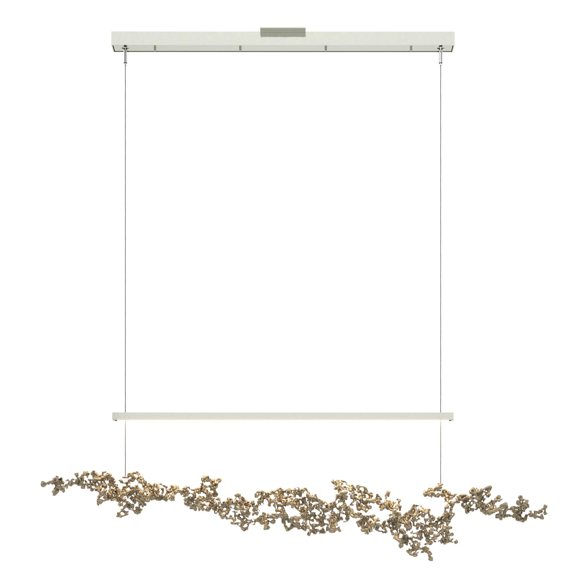 Shown in Sterling finish and Soft Gold Aluminum shade