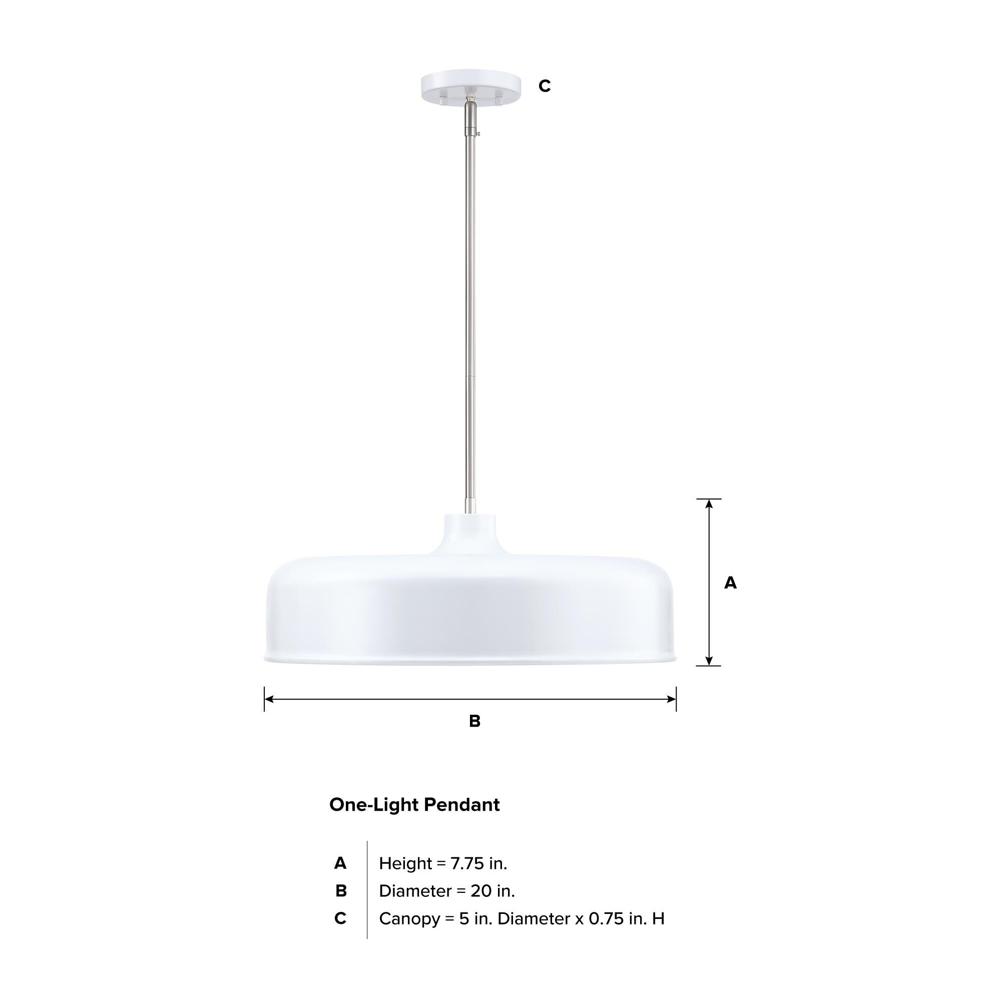 Shown in Matte White finish and Matte White shade