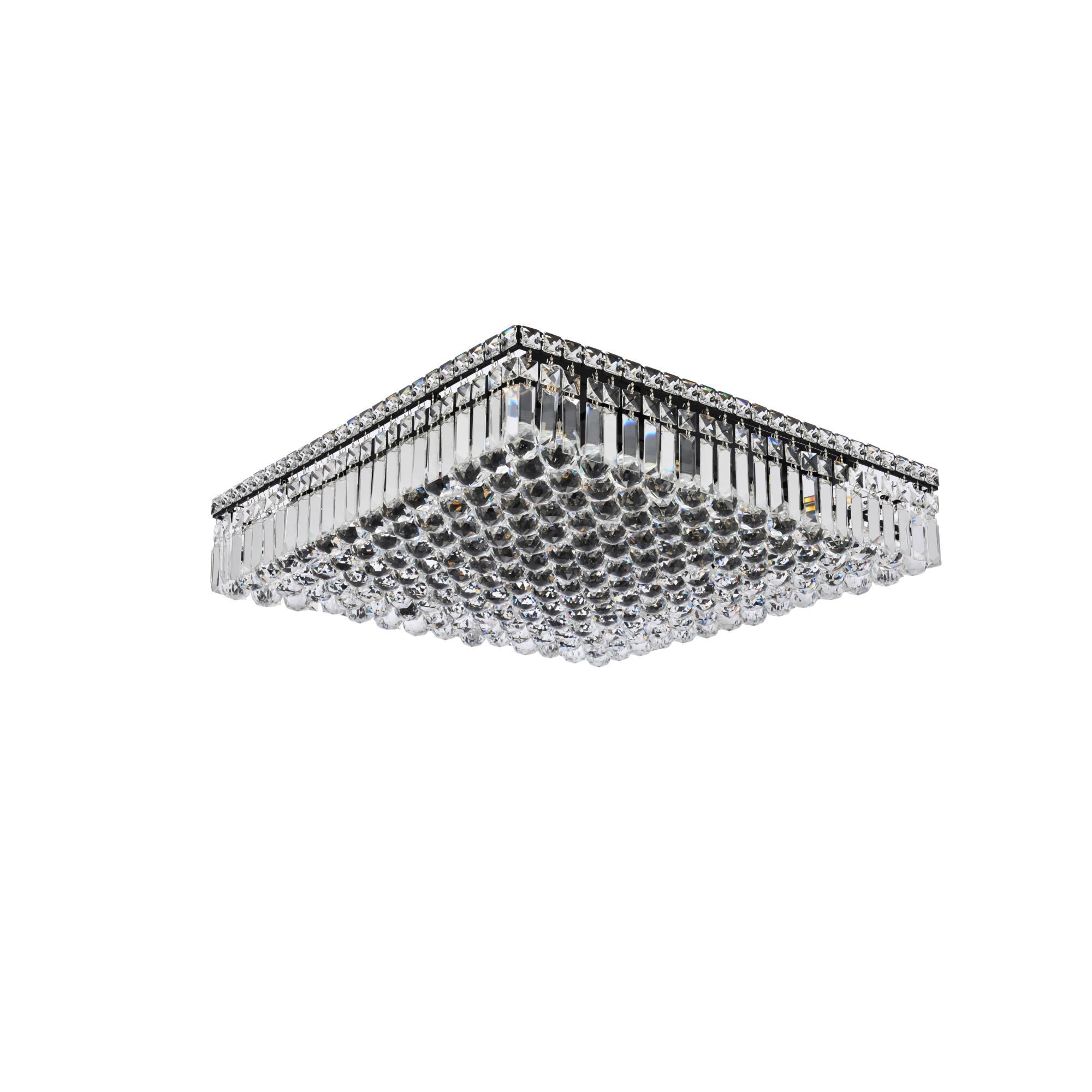 Maxime 24 Inch 13 Light Flush Mount by Elegant Lighting