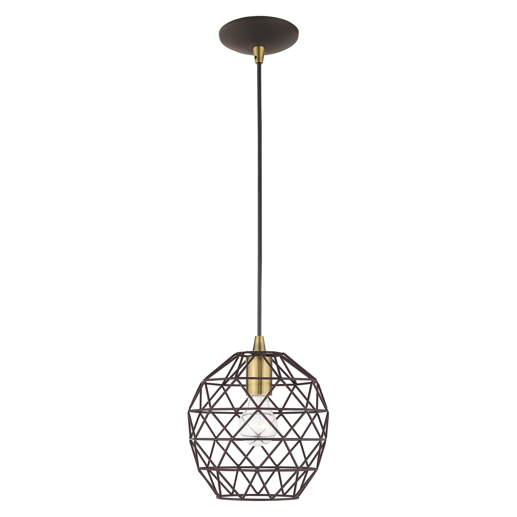 Livex Lighting Geometric Mini Pendant