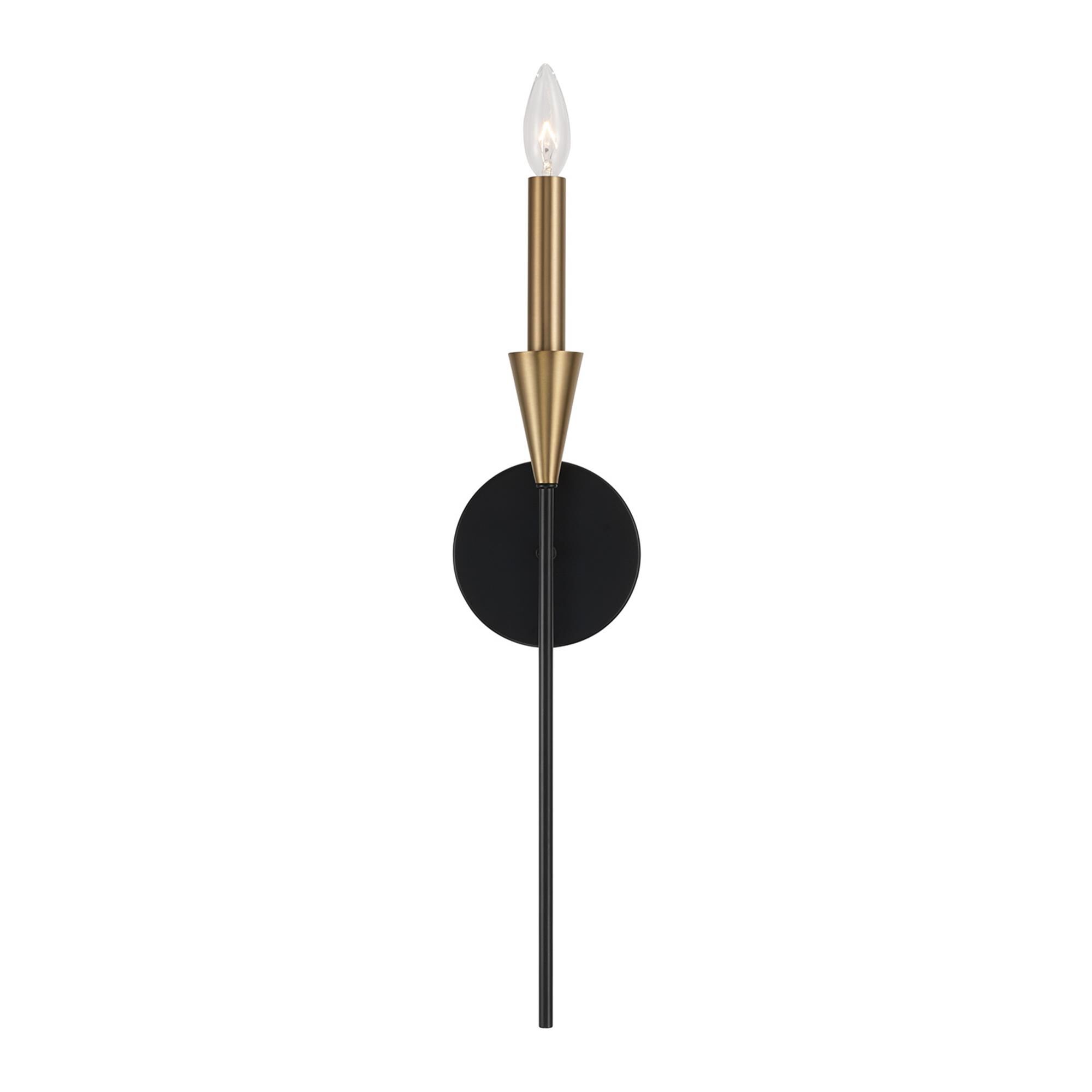 Shown in Aged Brass And Black finish