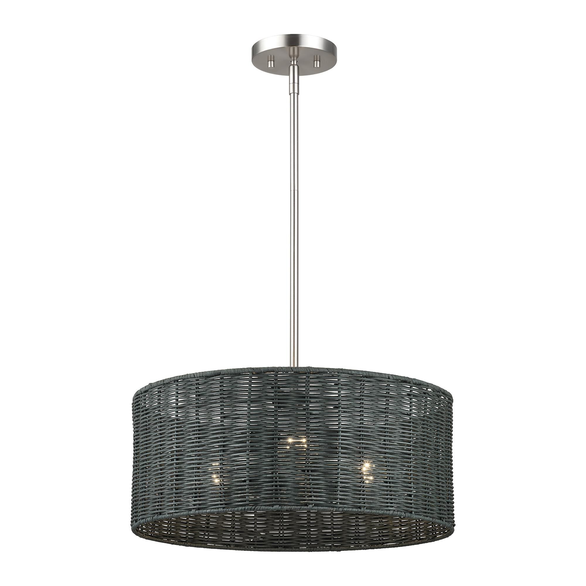 Weavington 18 Inch Large Pendant by Livex Lighting