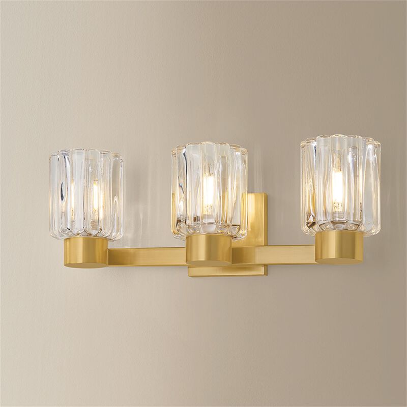 Danae 18 Inch 3 Light Bath Vanity Light by Mitzi