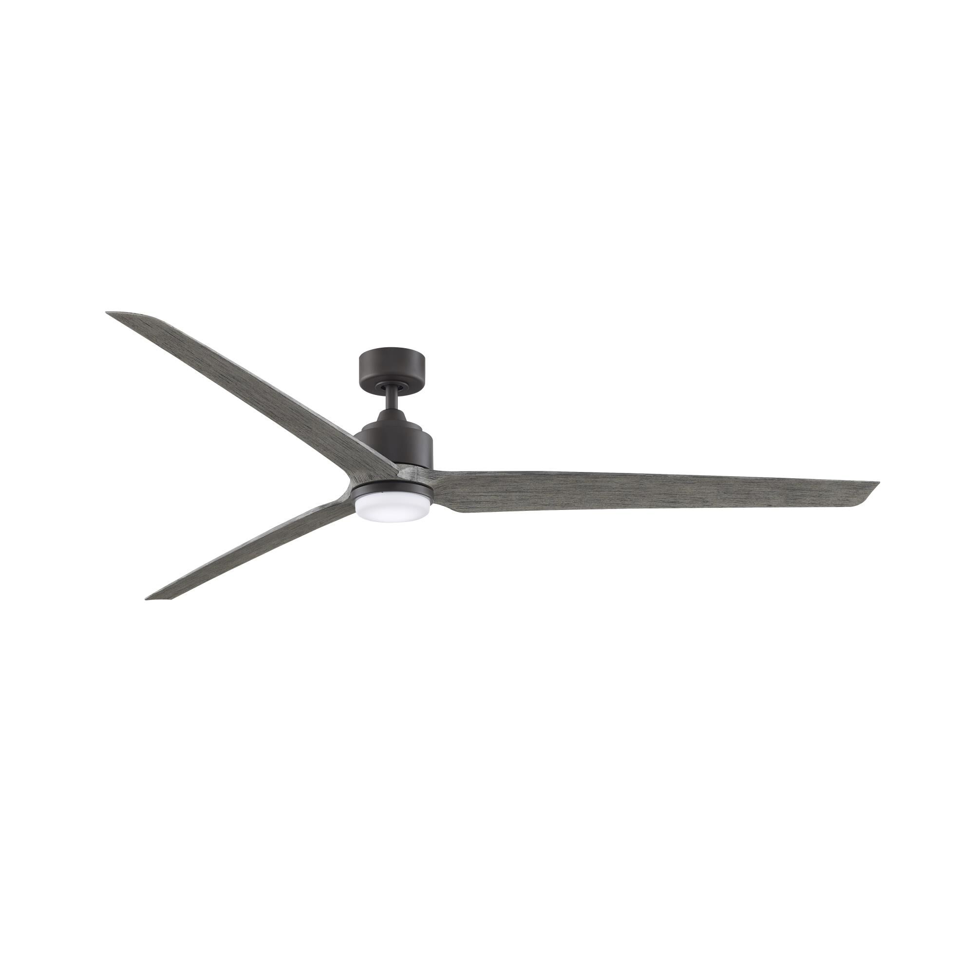 Triaire Custom 84 Inch Ceiling Fan with Light Kit by Fanimation
