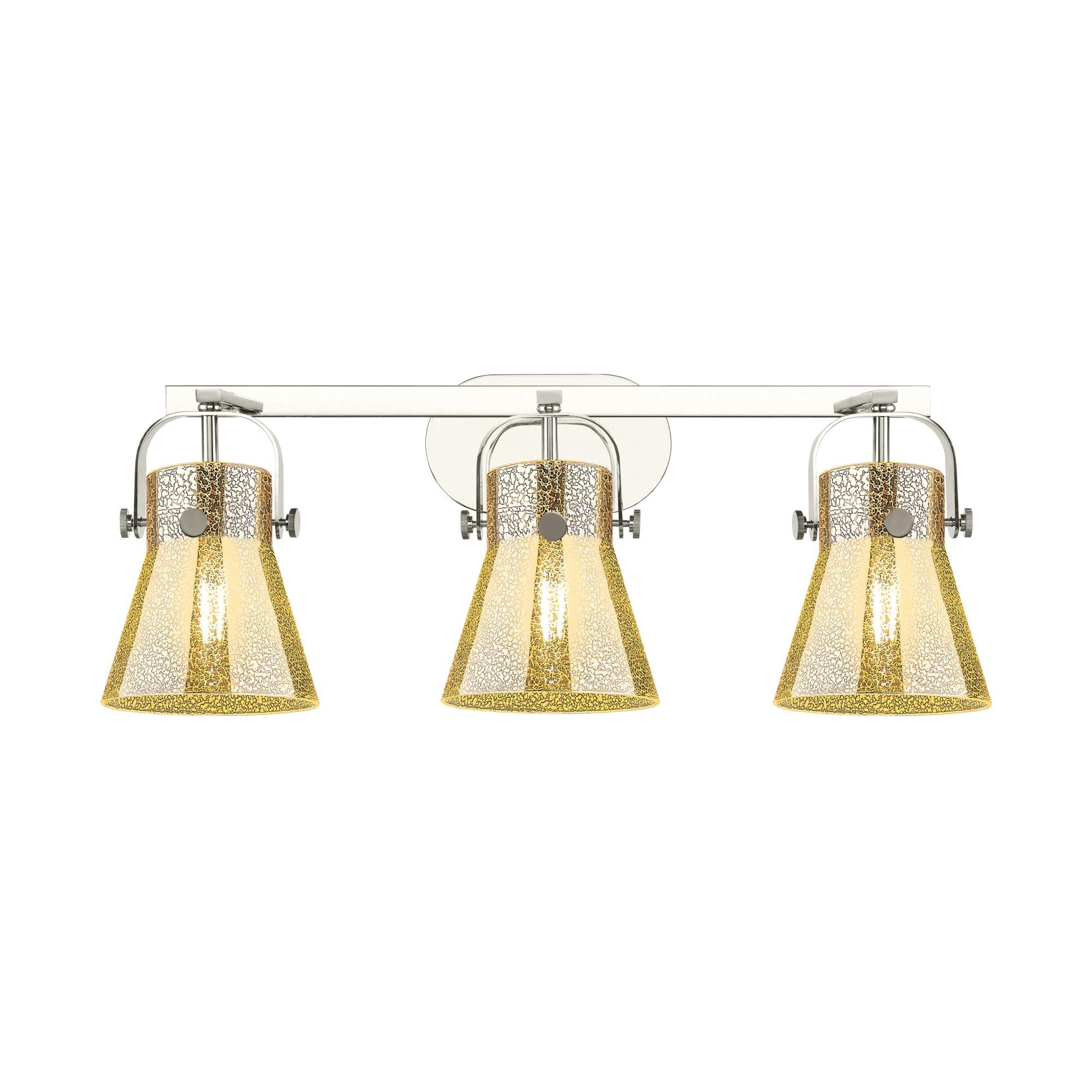 Bruno Marashlian Pilaster II Cone 27 Inch Bath Vanity Light by Innovations Lighting