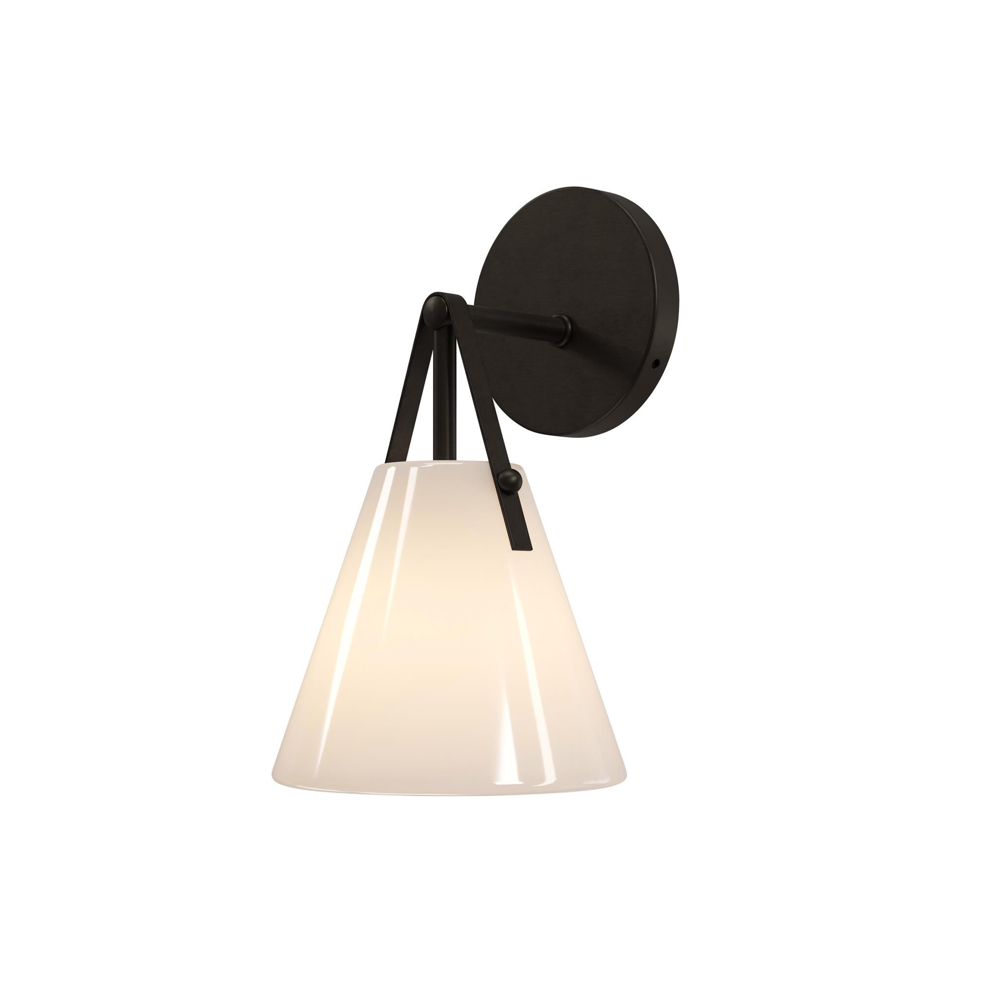 Shown in Opaque White and Oil Rubbed Bronze finish