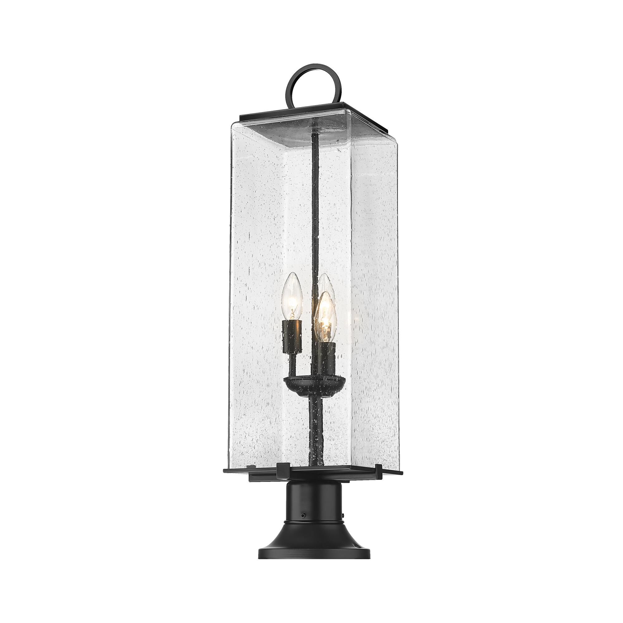 Sana 28 Inch Tall 3 Light Outdoor Pier Lamp by Z-Lite