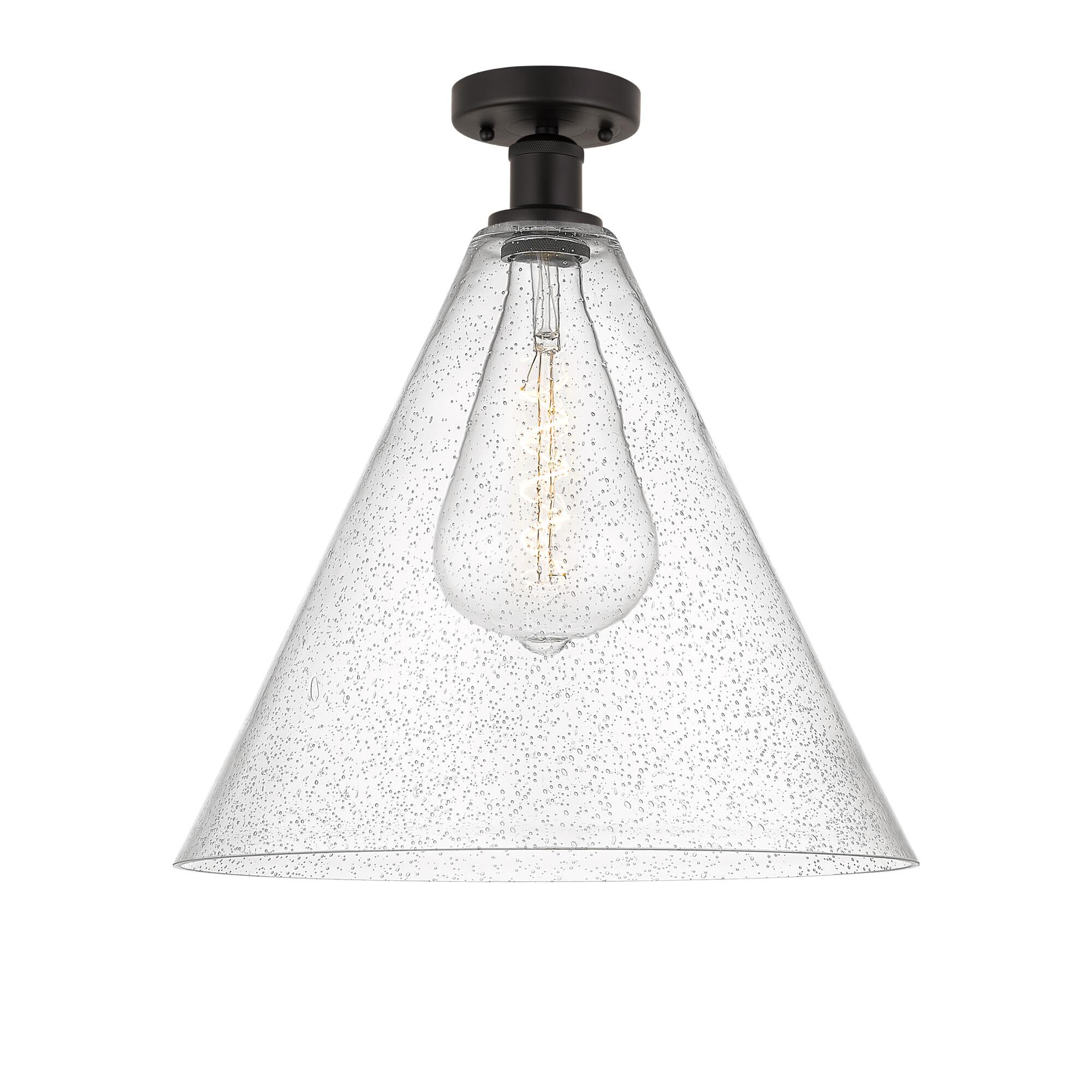 Bruno Marashlian Berkshire 16 Inch 1 Light Semi Flush Mount by Innovations Lighting