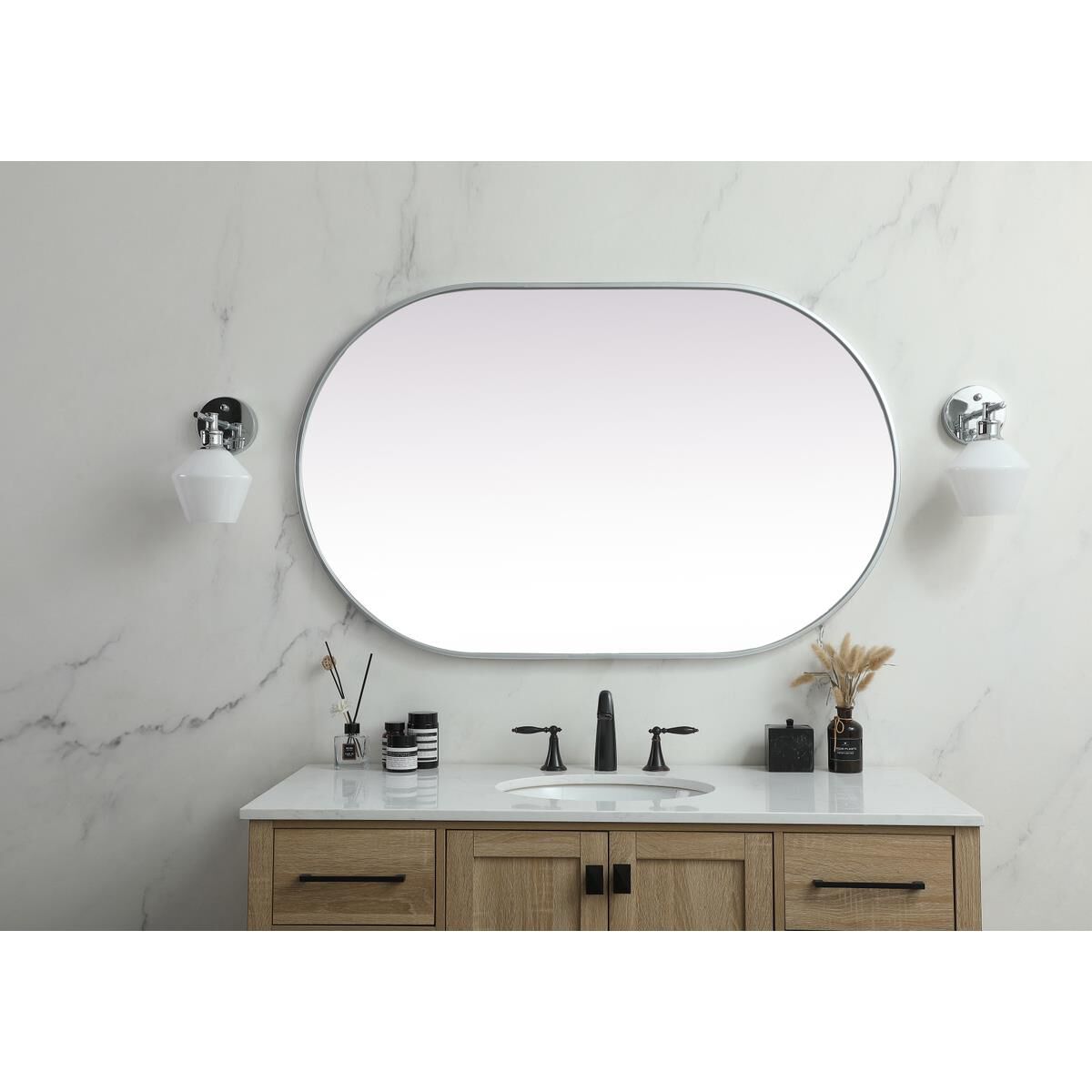 Shown in Silver finish