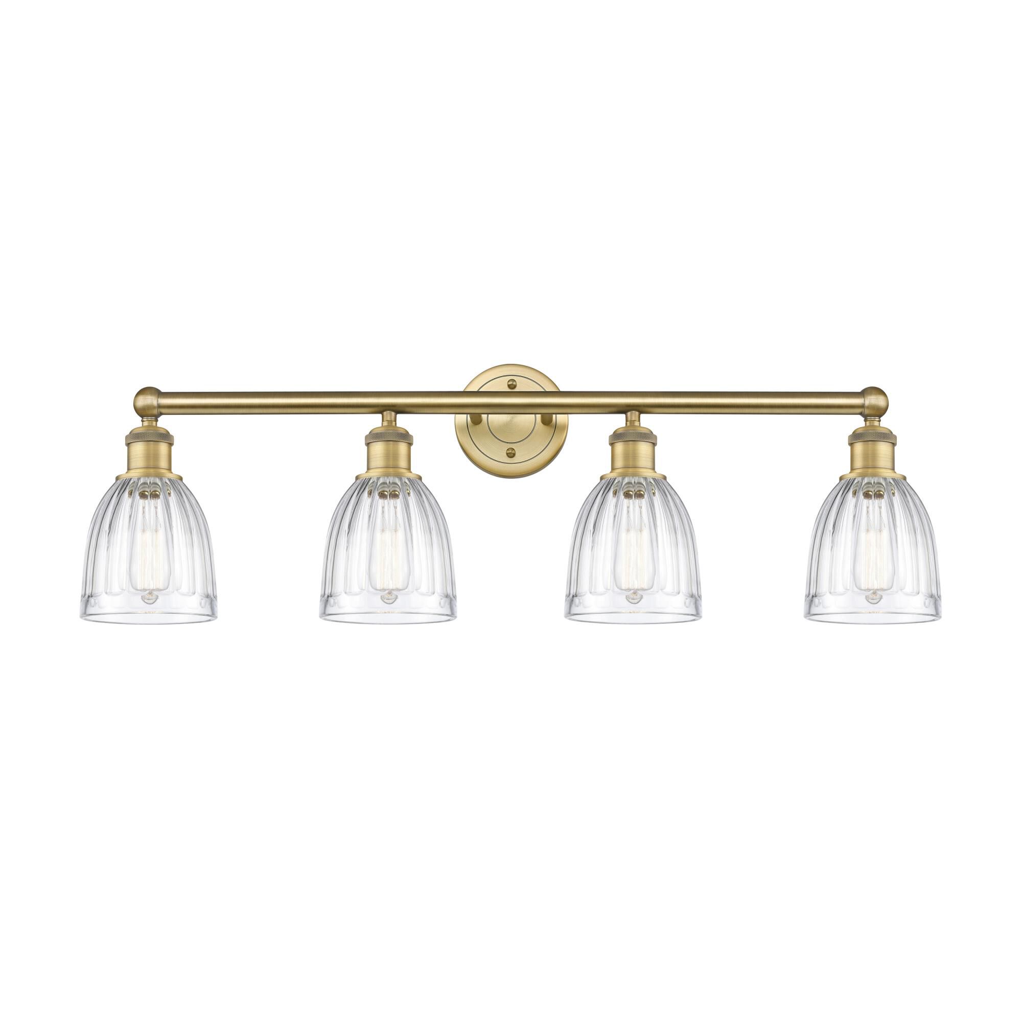 Bruno Marashlian Brookfield 32 Inch 4 Light Bath Vanity Light by Innovations Lighting