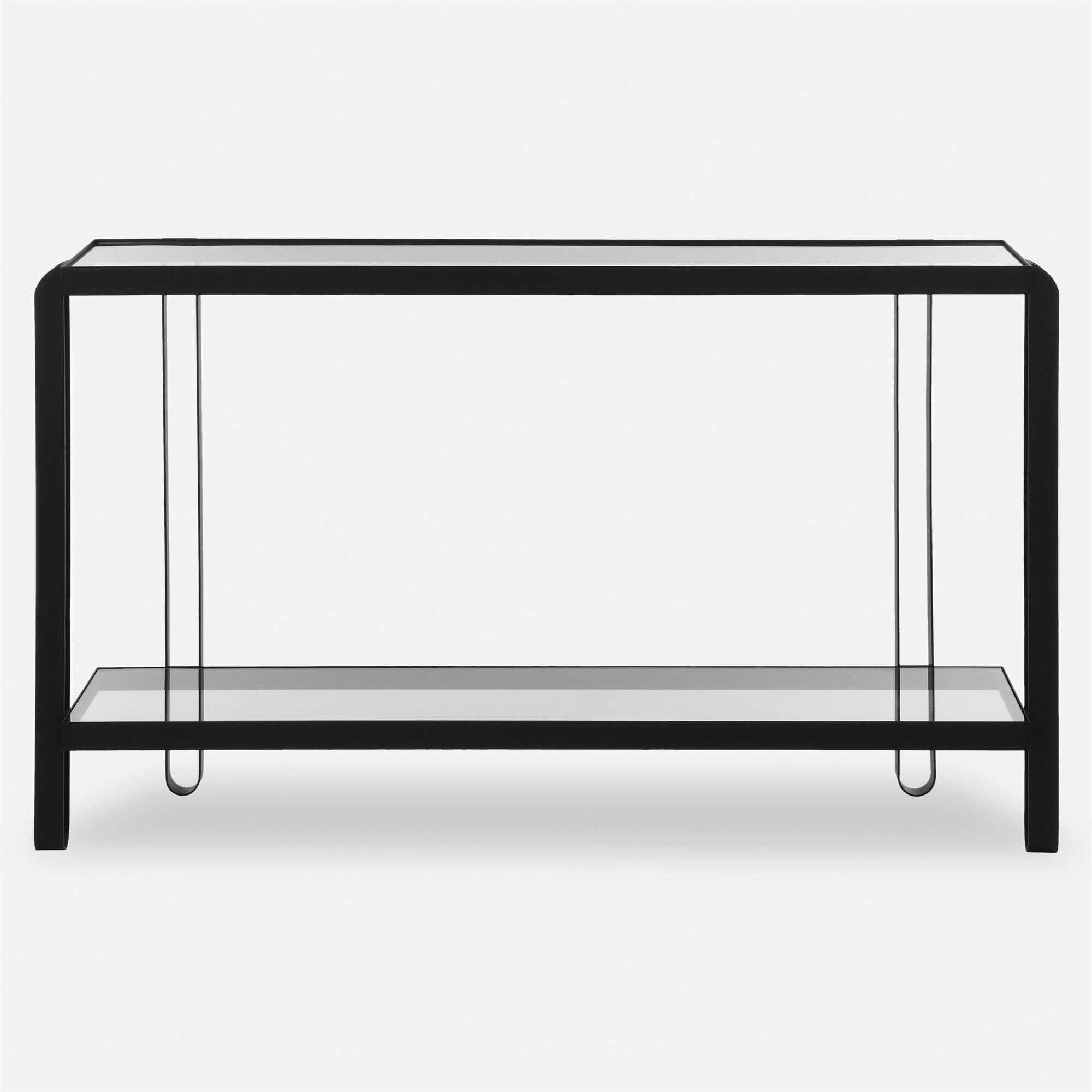 Grace Feyock Shadow 55 Inch Console Table by Uttermost