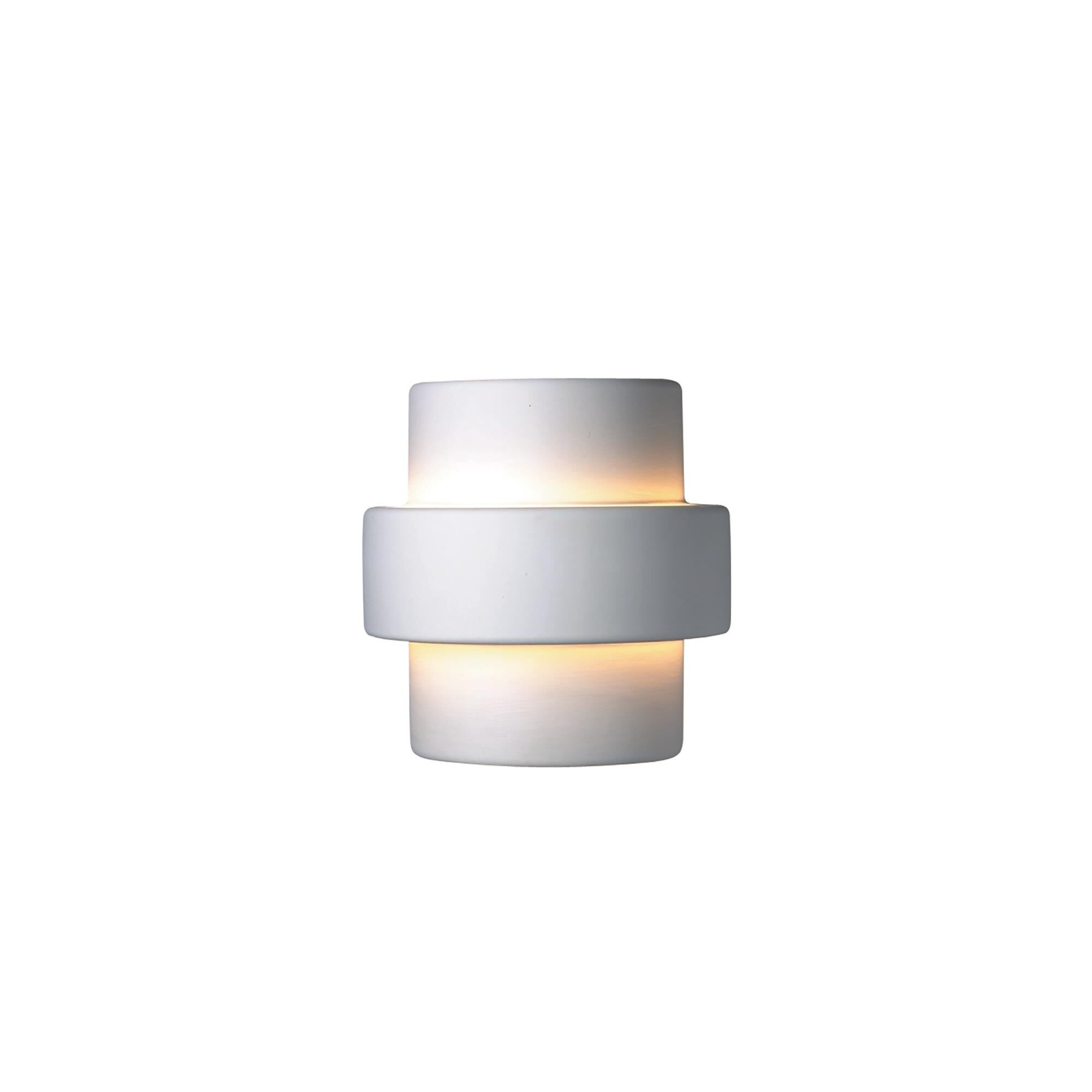 Ambiance 10 Inch Tall Outdoor Wall Light by Justice Design Group