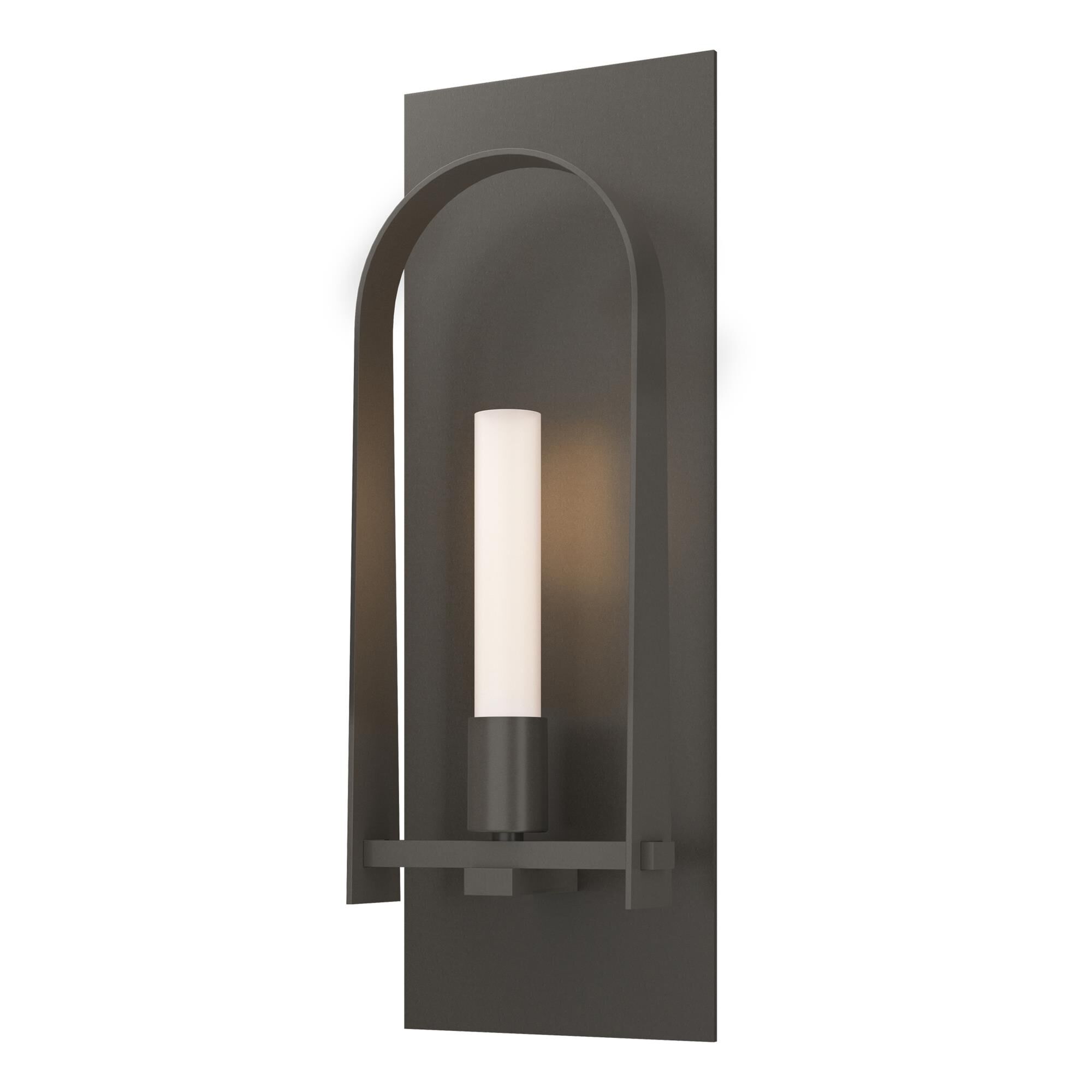 Shown in Dark Smoke finish and Frosted glass and Frosted Glass shade