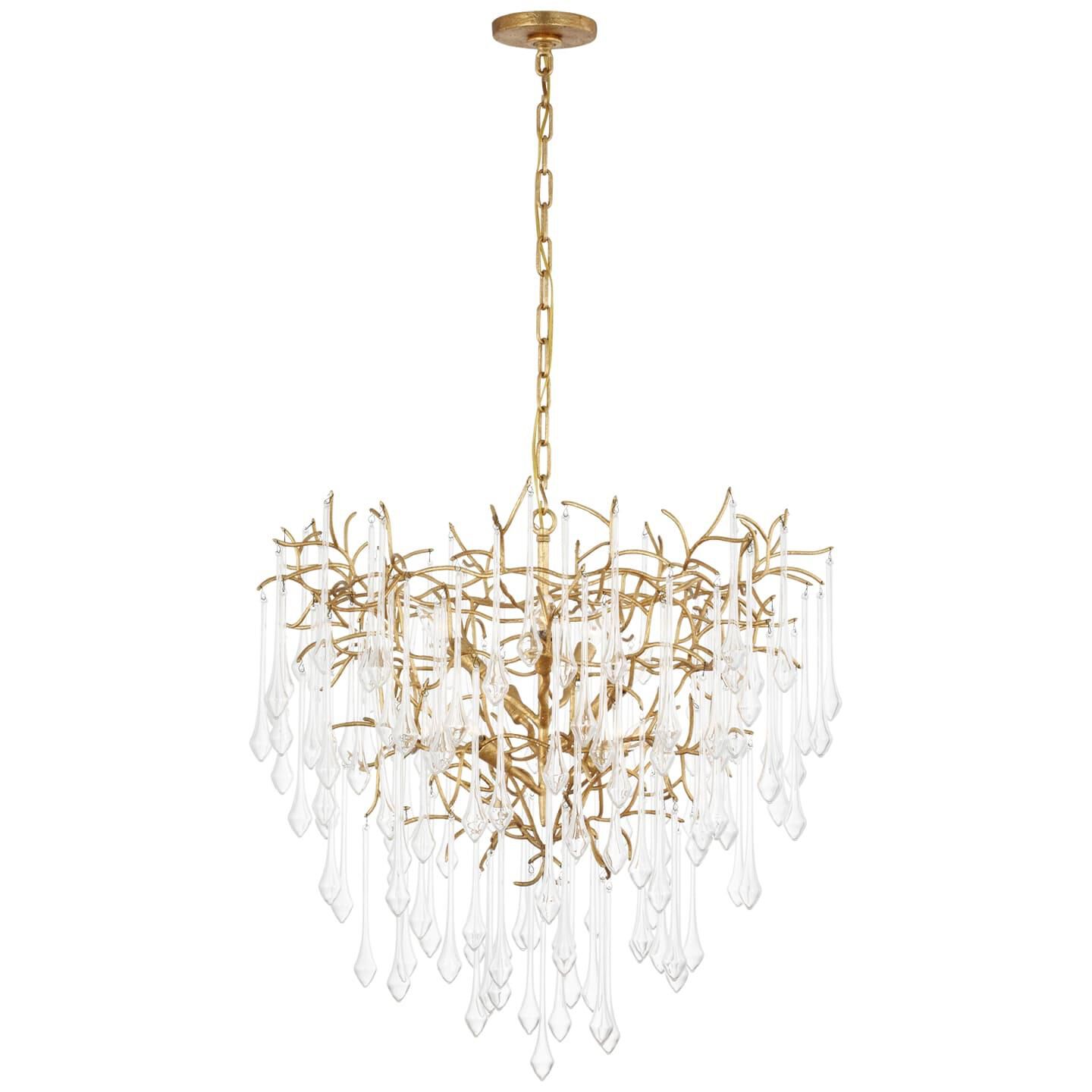 Julie Neill Rayne 32 Inch Chandelier by Visual Comfort Signature Collection