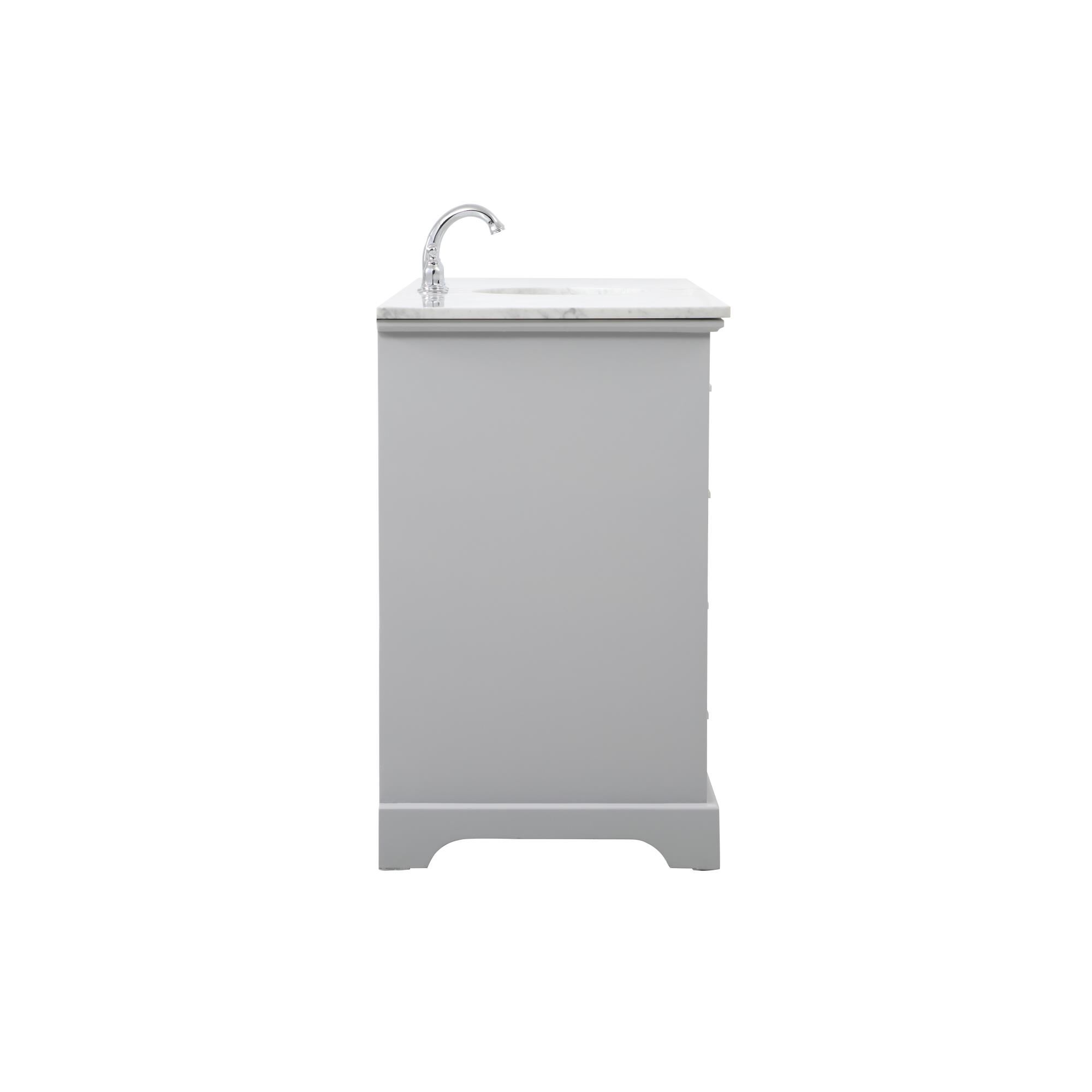 Shown in Grey finish