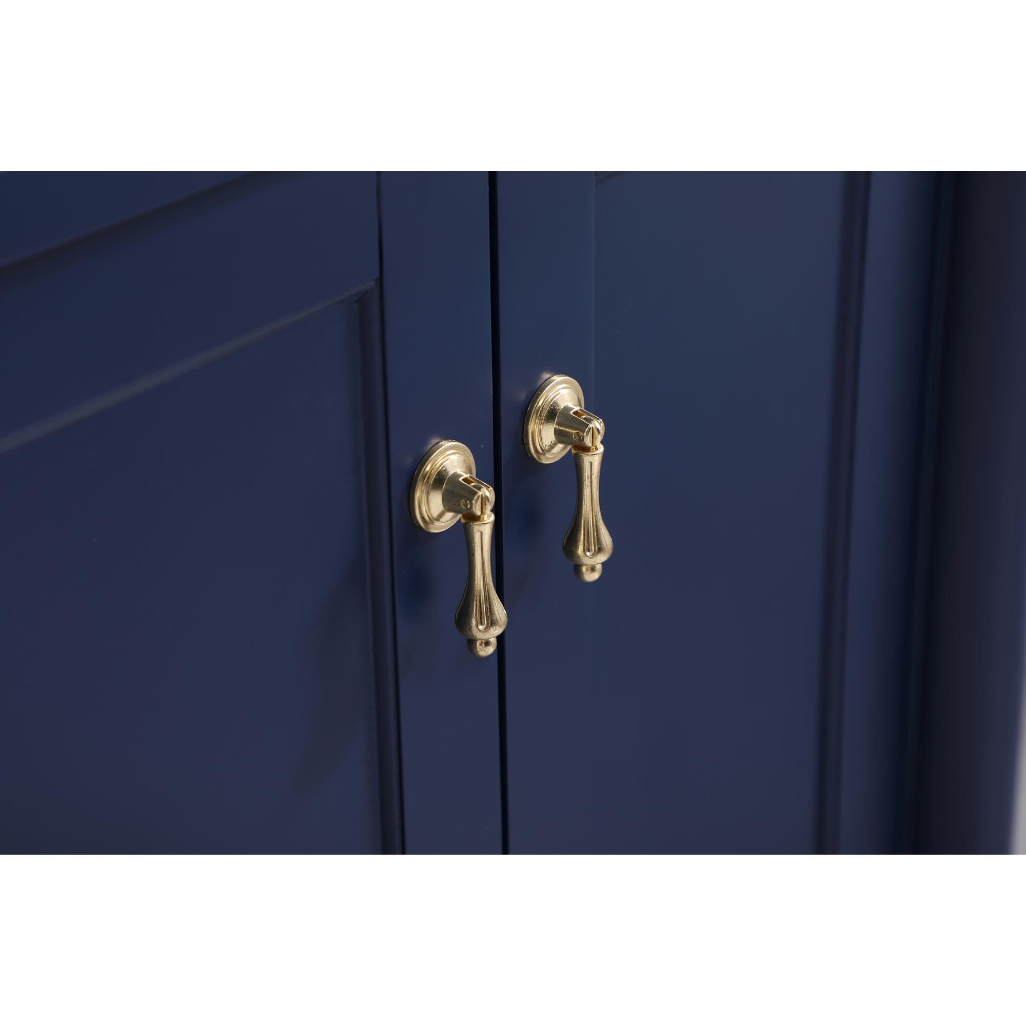 Shown in Blue finish