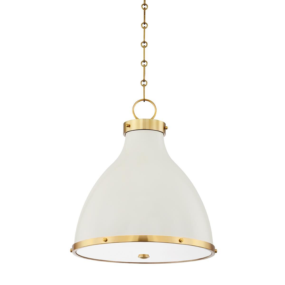 Painted No. 3 16 Inch Large Pendant by Hudson Valley Lighting