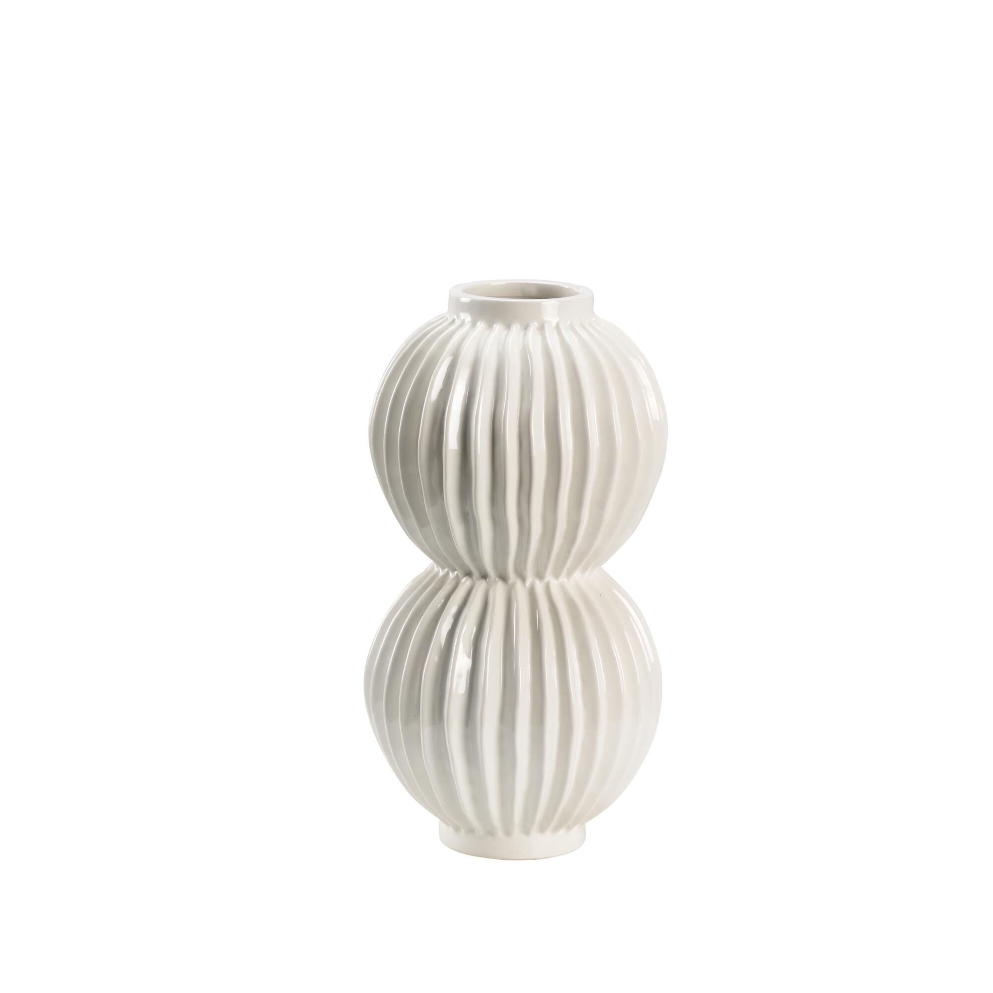 Organic Disc Vase Vase-Urn by Chelsea House