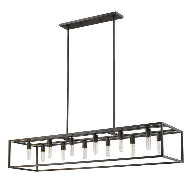 Cobar 60 Inch 12 Light Linear Suspension Light by Acclaim Lighting