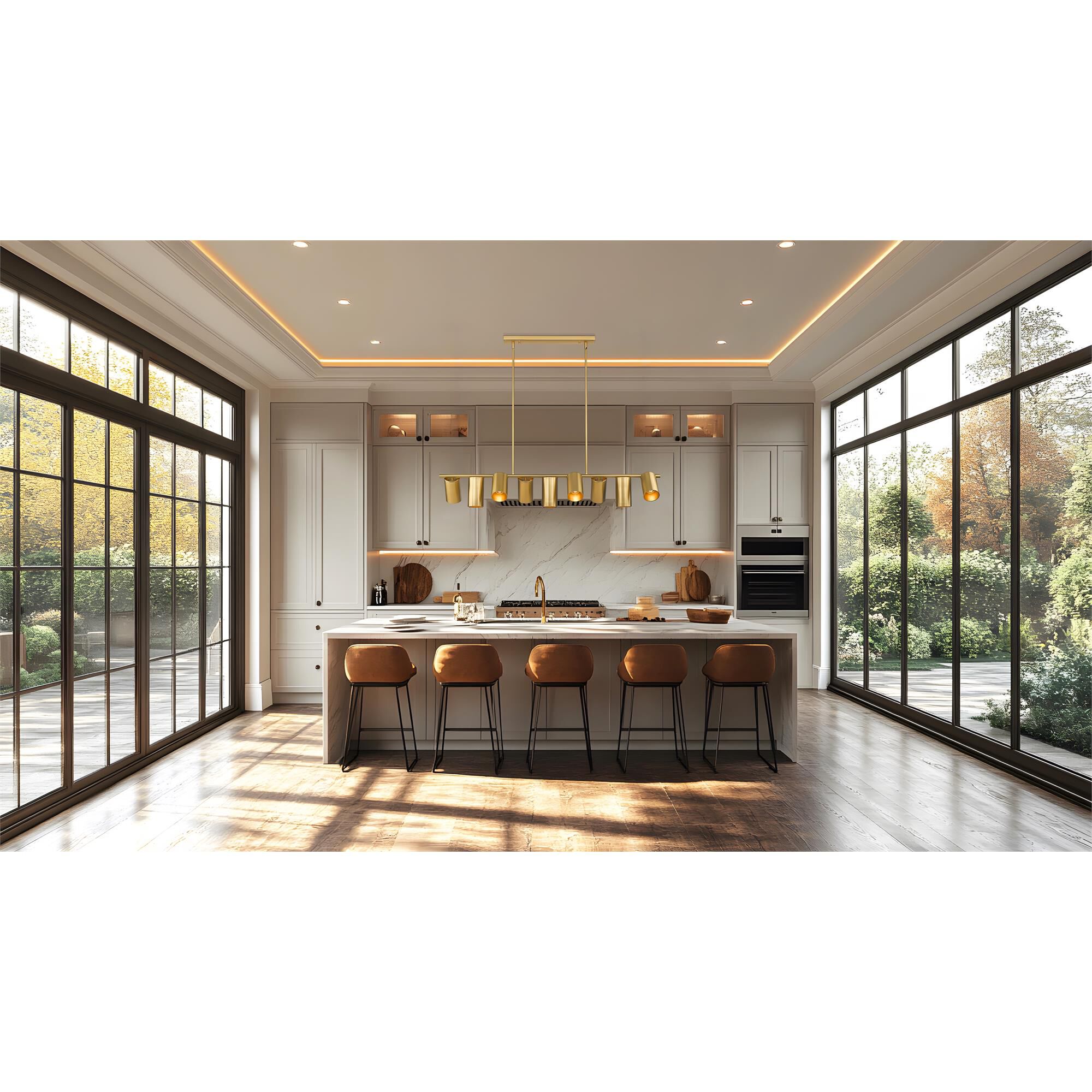 Lumina 55 Inch Linear Chandelier,