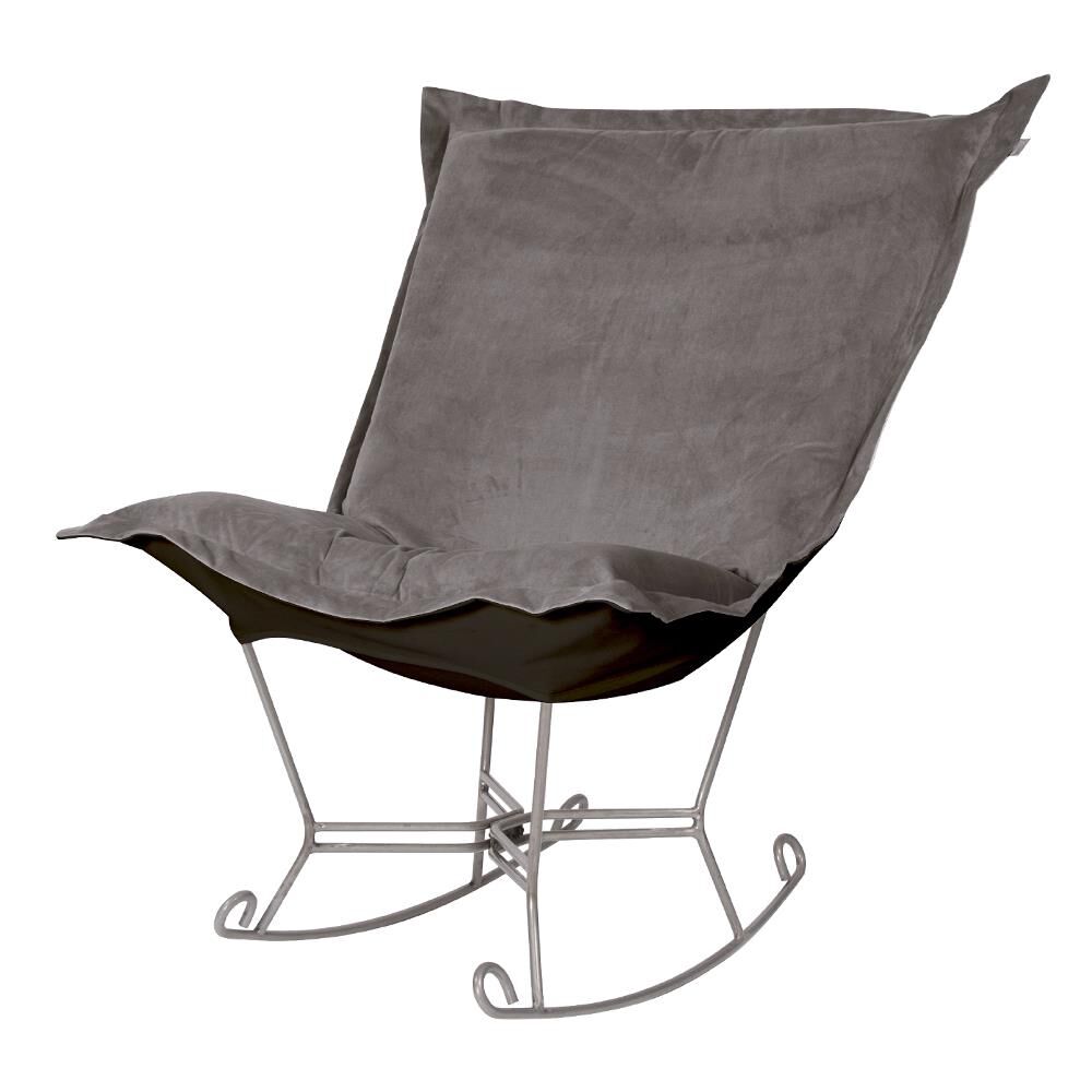 Scroll Puff Side Chair by Howard Elliott Collection