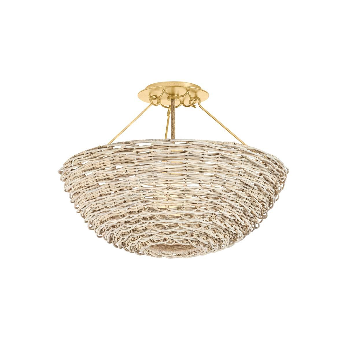 Campo 18 Inch Semi Flush Mount by Troy Lighting